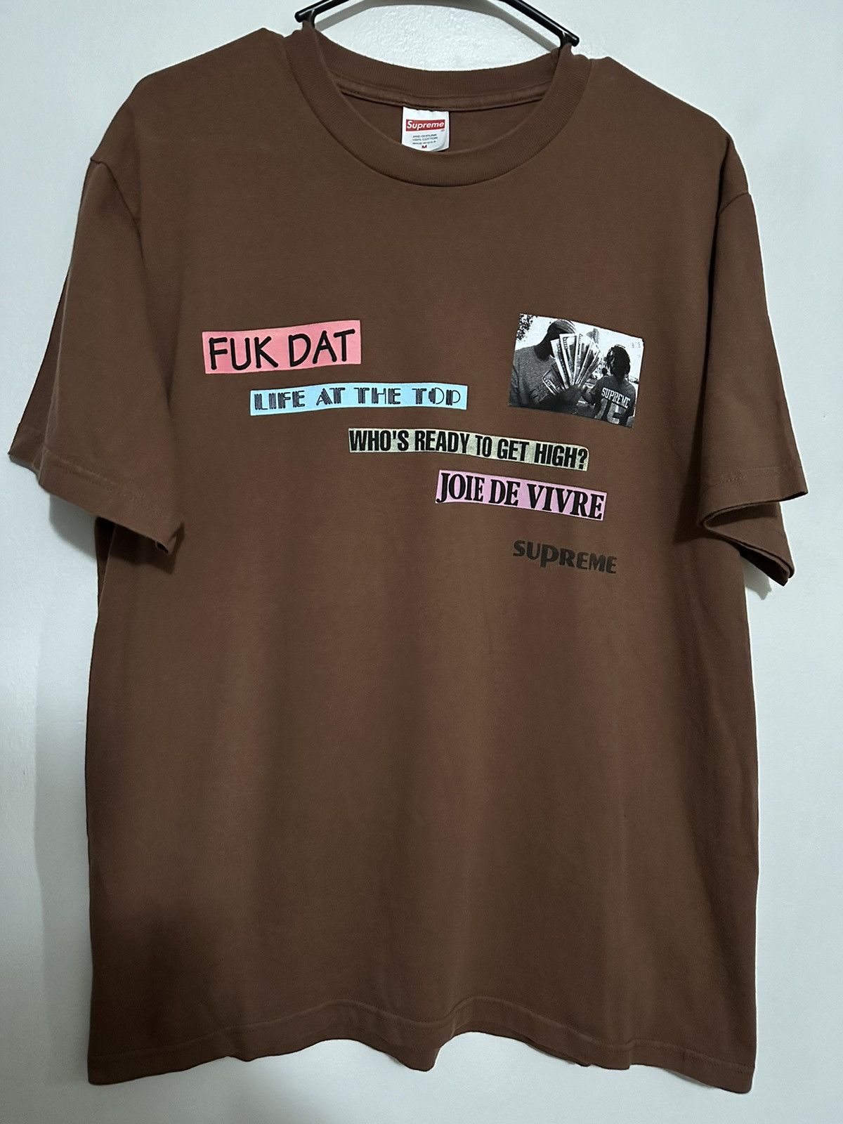 Supreme Supreme Joie De Vivre Tee Size US M / EU 48-50 / 2 - 1 Thumbnail