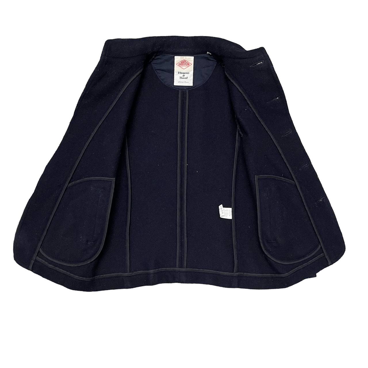 Danton Vintage Danton Vetements de Travail Wool Coat Jacket Size US S / EU 44-46 / 1 - 6 Thumbnail