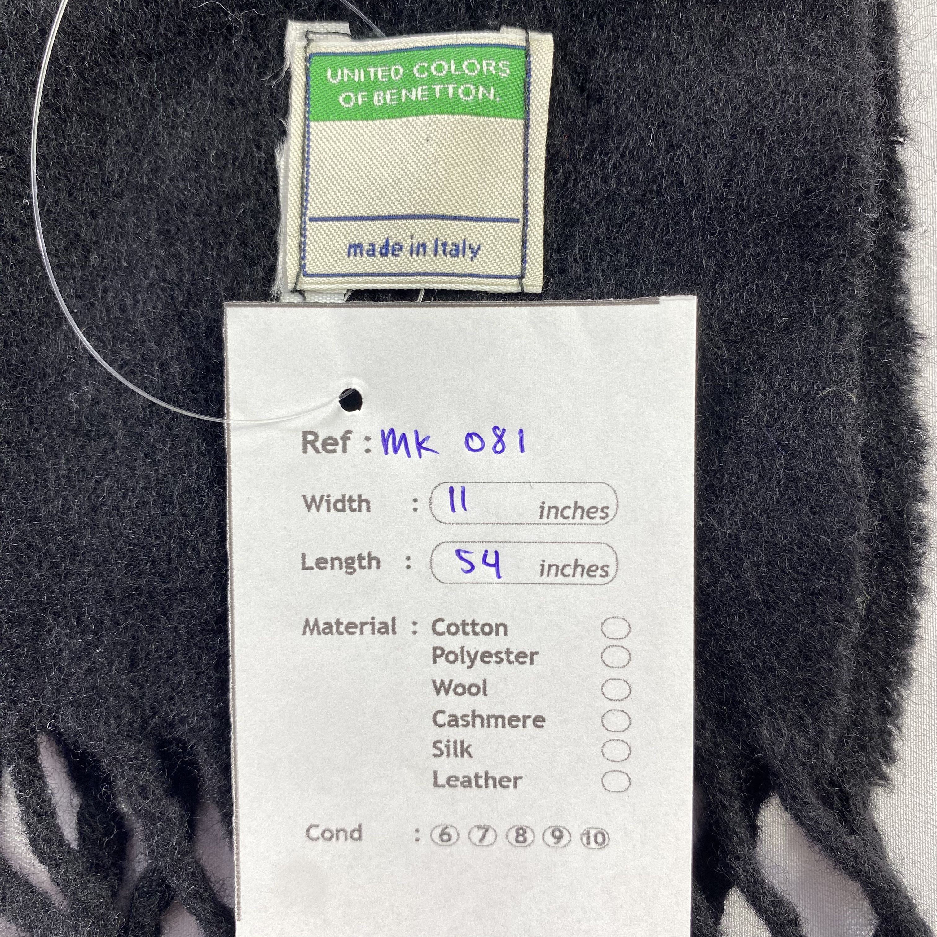 United Colors Of Benetton United Colors Of Benetton Scarf / Muffler / Neckwear Size ONE SIZE - 7 Thumbnail