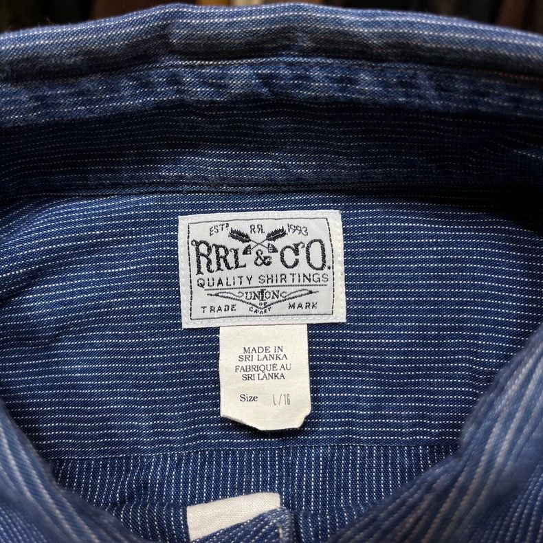 RRL Ralph Lauren RRL Ralph Lauren striped shirt Size US L / EU 52-54 / 3 - 3 Thumbnail