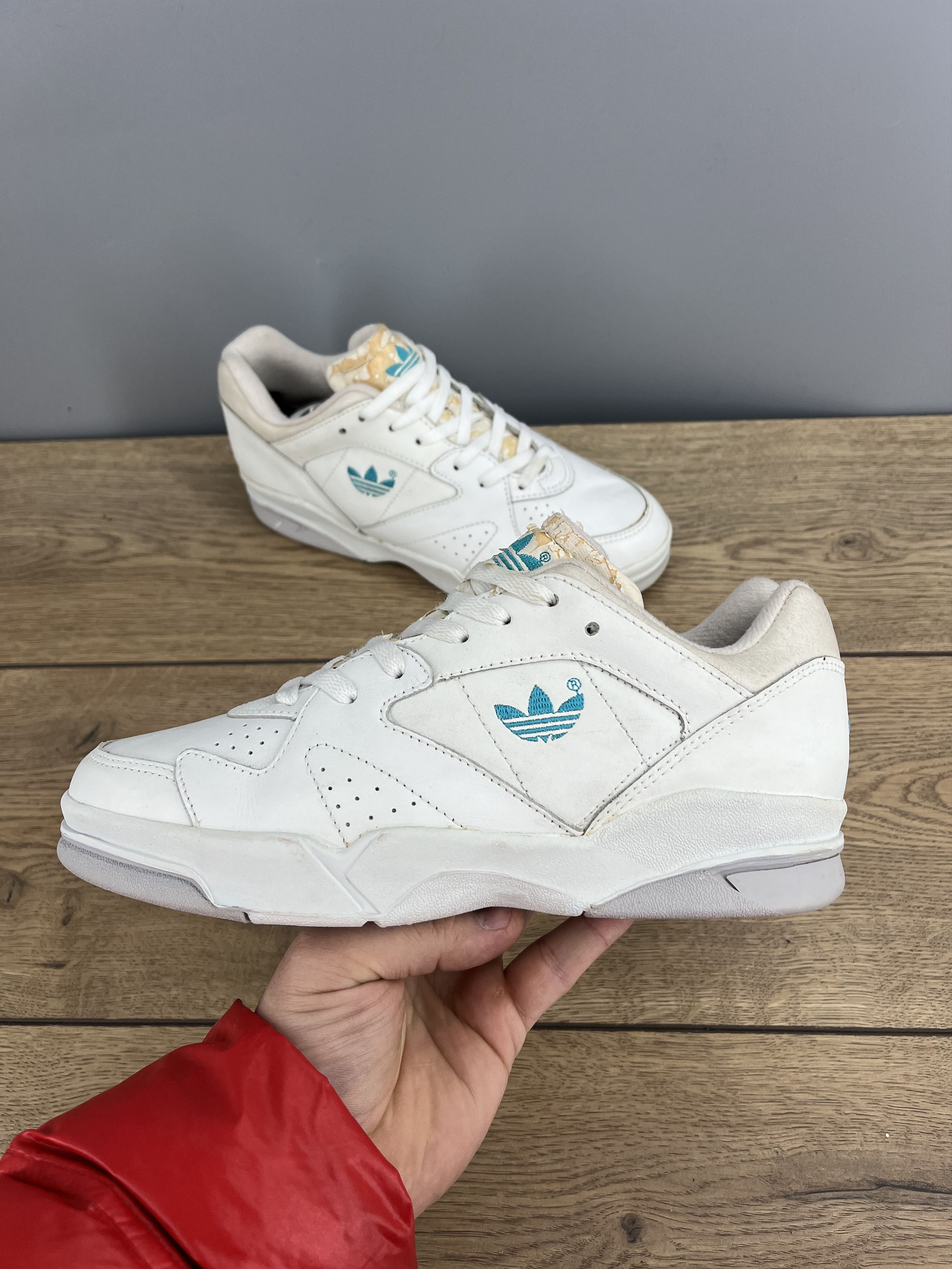 Adidas Vintage adidas Originals Women Leather Sneakers White Size US 8 / IT 38 - 5 Thumbnail