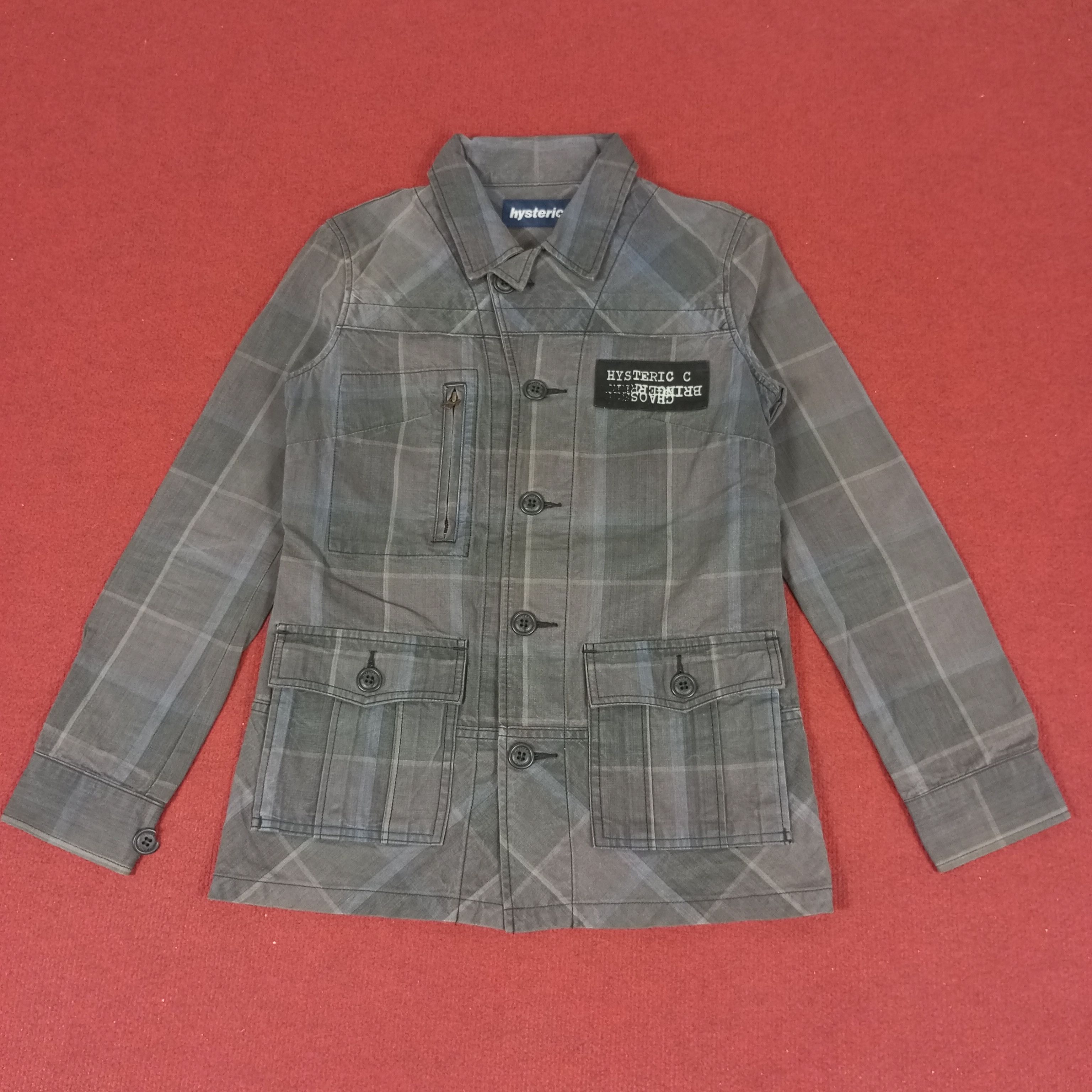 Hysteric Glamour × Japanese Brand × Vintage Hysteric Glamour Fashion Pocket Design Custom Art Jacket Size XS / US 0-2 / IT 36-38 - 3 Thumbnail