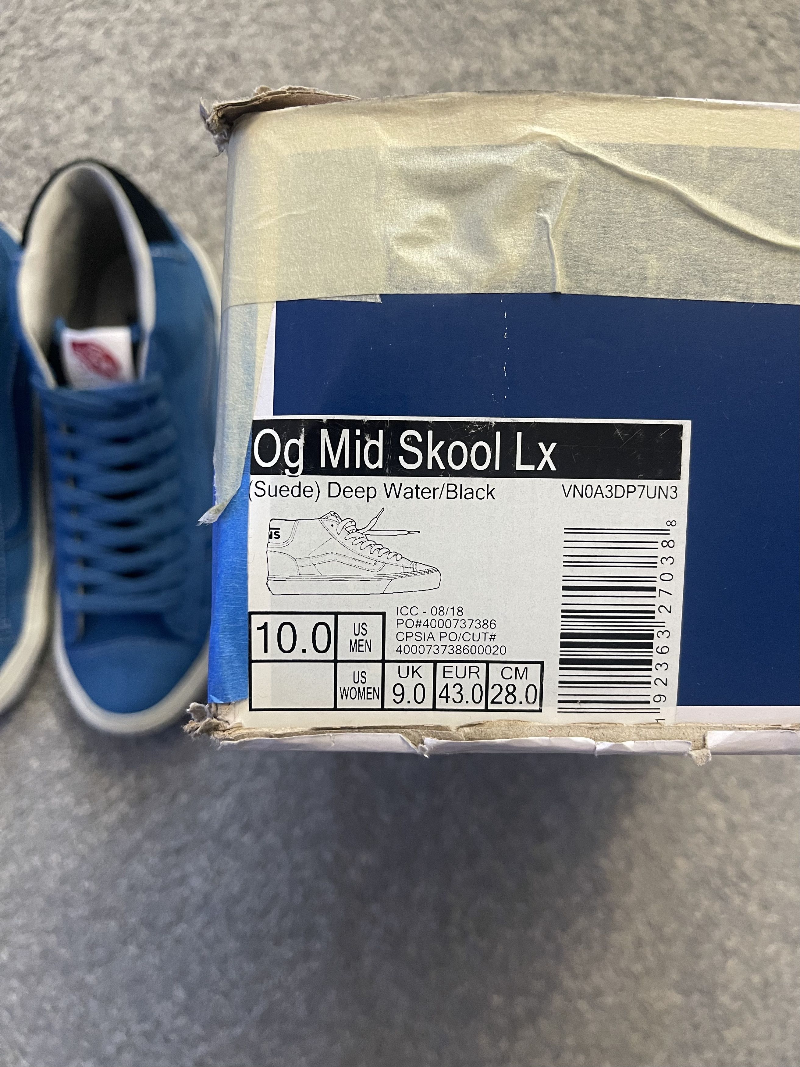 Vans Vans OG Mid Skool LX - Sz 10 Size US 10 / EU 43 - 3 Thumbnail