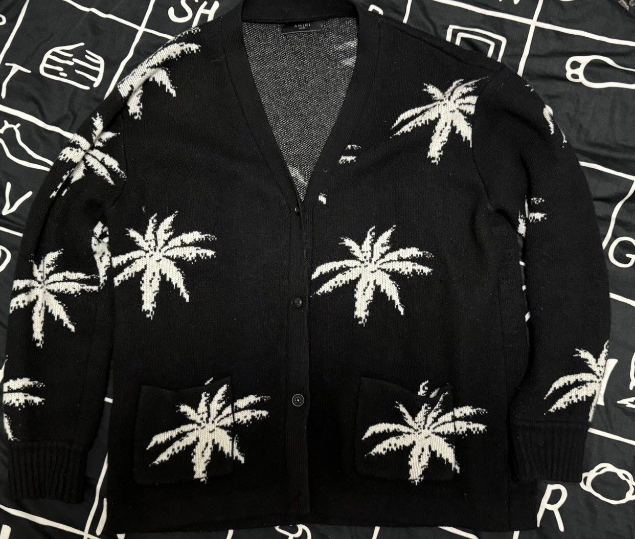 Amiri Amiri Coconut Tree Cardigan shirt 2412-Nextarrow Size US M / EU 48-50 / 2 - 3 Thumbnail