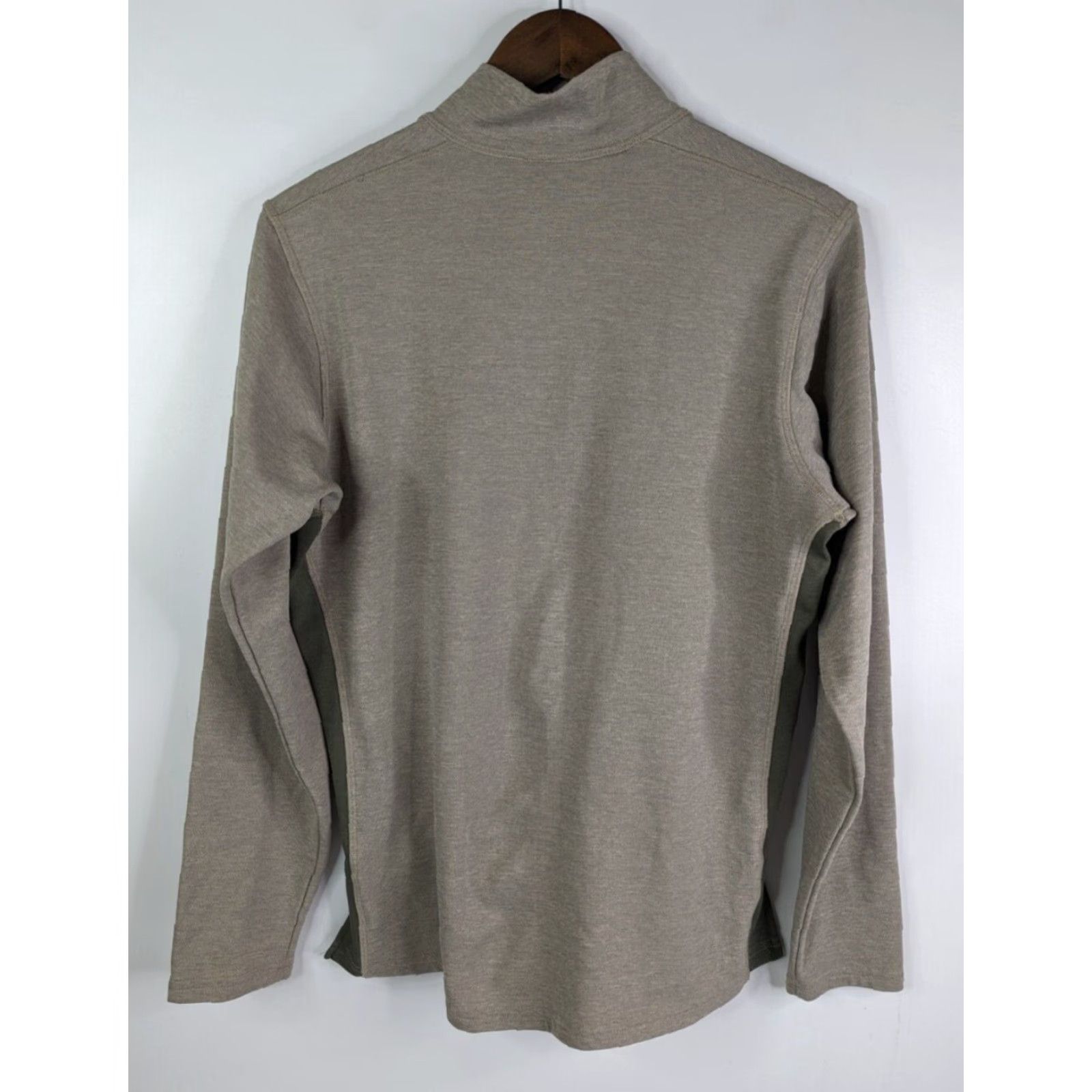 Mountain Hardwear Mountain Hardwear Tweed Half Zip Pullover Shirt Mens Size M Beige 100% Polyester Regular Long Sleeve Tie Logo Classic Sweater Vintage No N/A Size US M / EU 48-50 / 2 - 4 Thumbnail