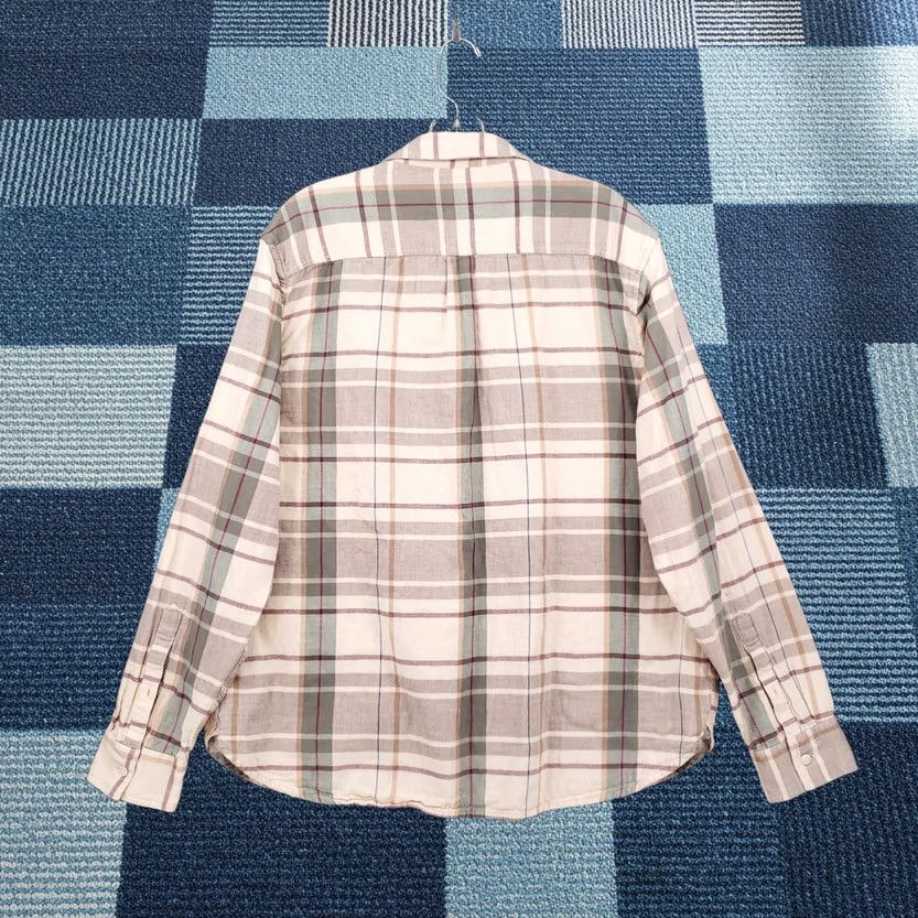 Lucky Brand Lucky Brand Shirt Mens XL Beige Button Classic Fit Long Sleeve Size US XL / EU 56 / 4 - 1 Thumbnail