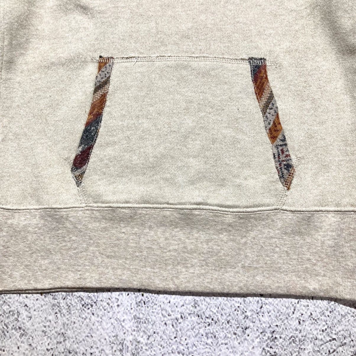 Japanese Brand 2000s Back Number Unique Pullover Hoodie Cream Kapital Style Size US S / EU 44-46 / 1 - 7 Thumbnail