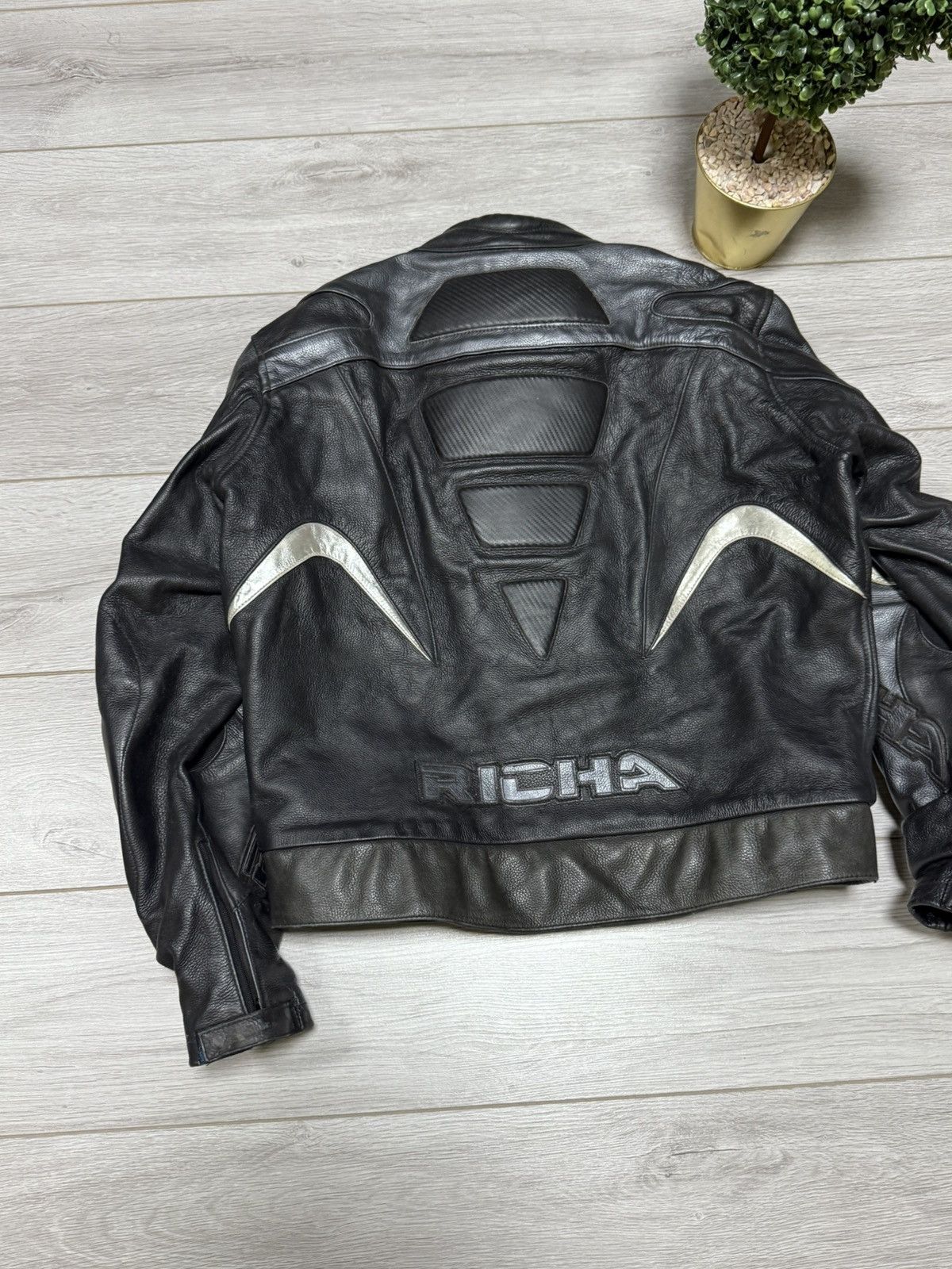 Other Richa leather protection leather jacket zip Size US M / EU 48-50 / 2 - 4 Thumbnail