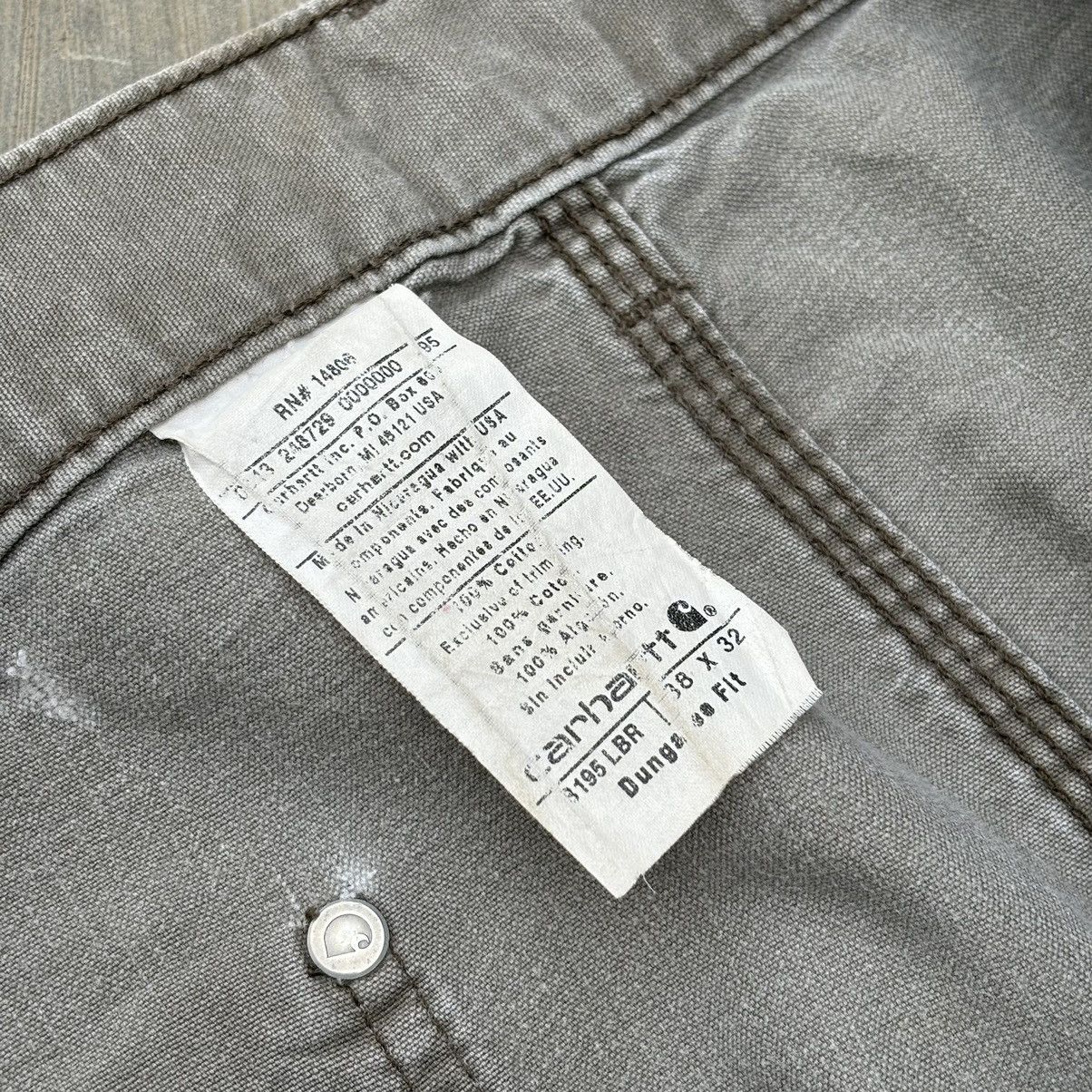 Carhartt Crazy Vintage Sunfaded Carhartt Double Knee B195 LBR Size US 38 / EU 54 - 6 Thumbnail