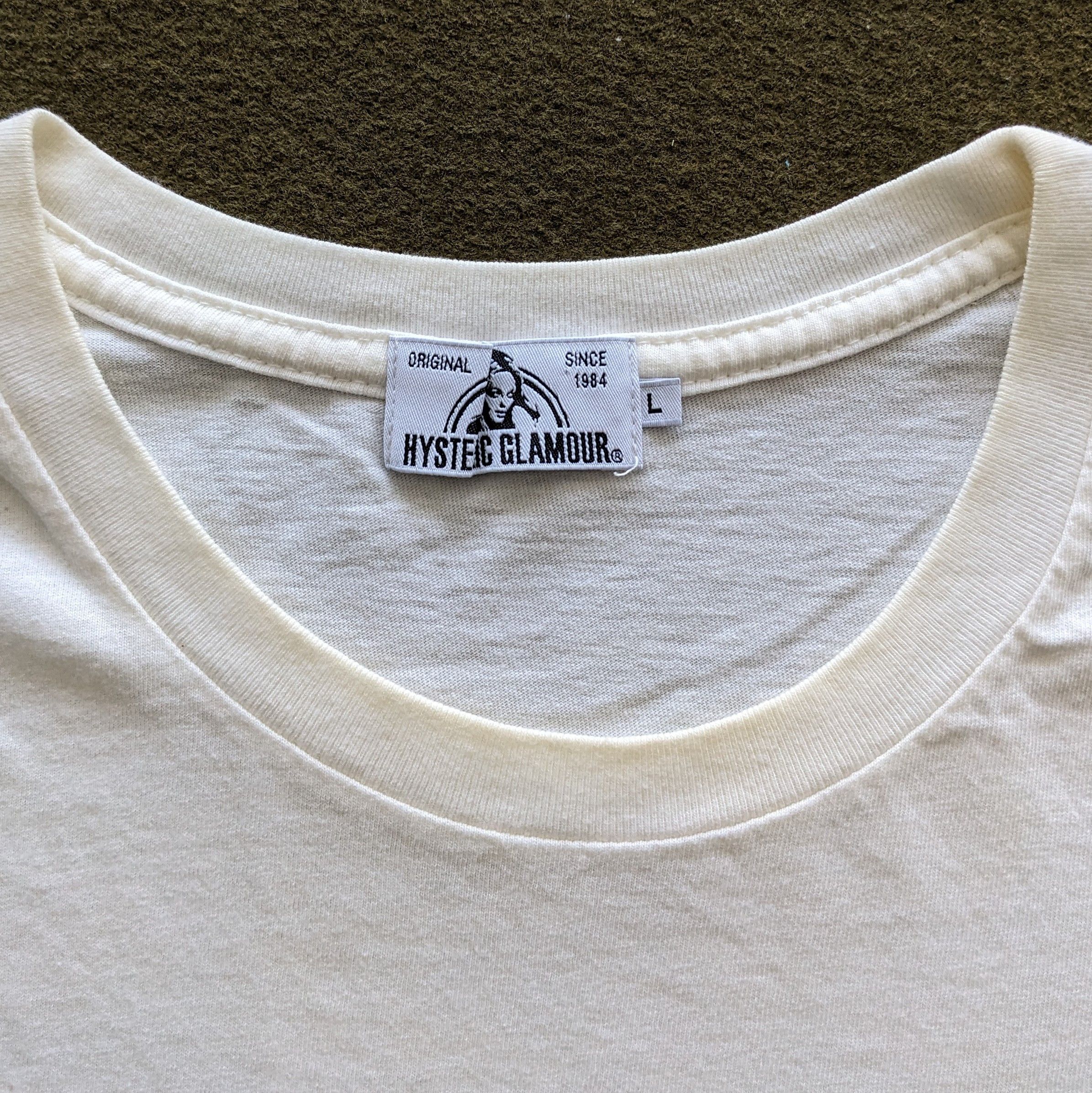 Hysteric Glamour Vintage Hysteric Glamour Japanese Brand T-shirt Size US M / EU 48-50 / 2 - 5 Thumbnail