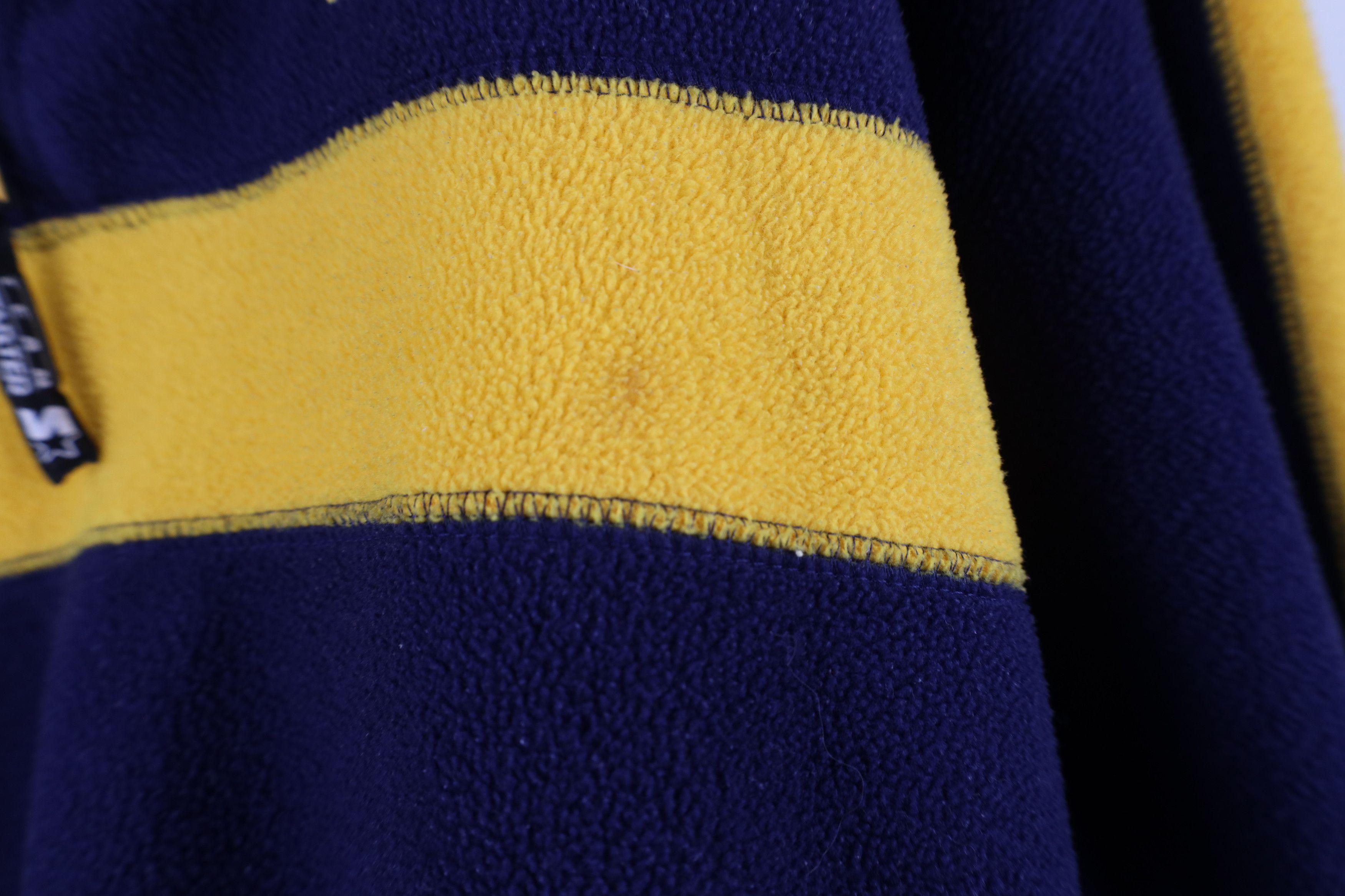 Starter Vintage 90s Starter University of Michigan Fleece Sweater Size US XL / EU 56 / 4 - 9 Thumbnail