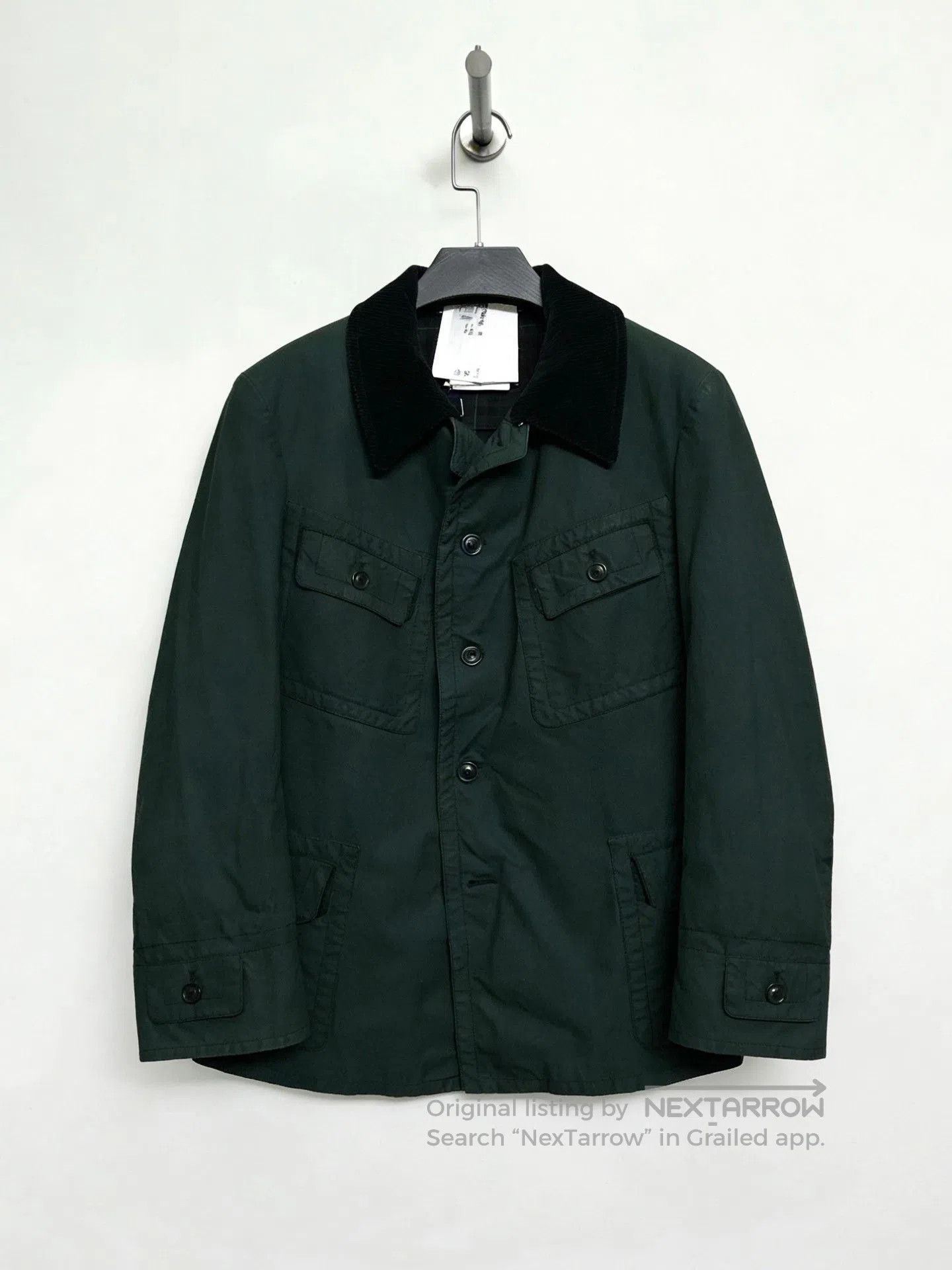 Maison Margiela Maison Margiela Waxed Cotton Field Jacket. Size US S / EU 44-46 / 1 - 4 Thumbnail