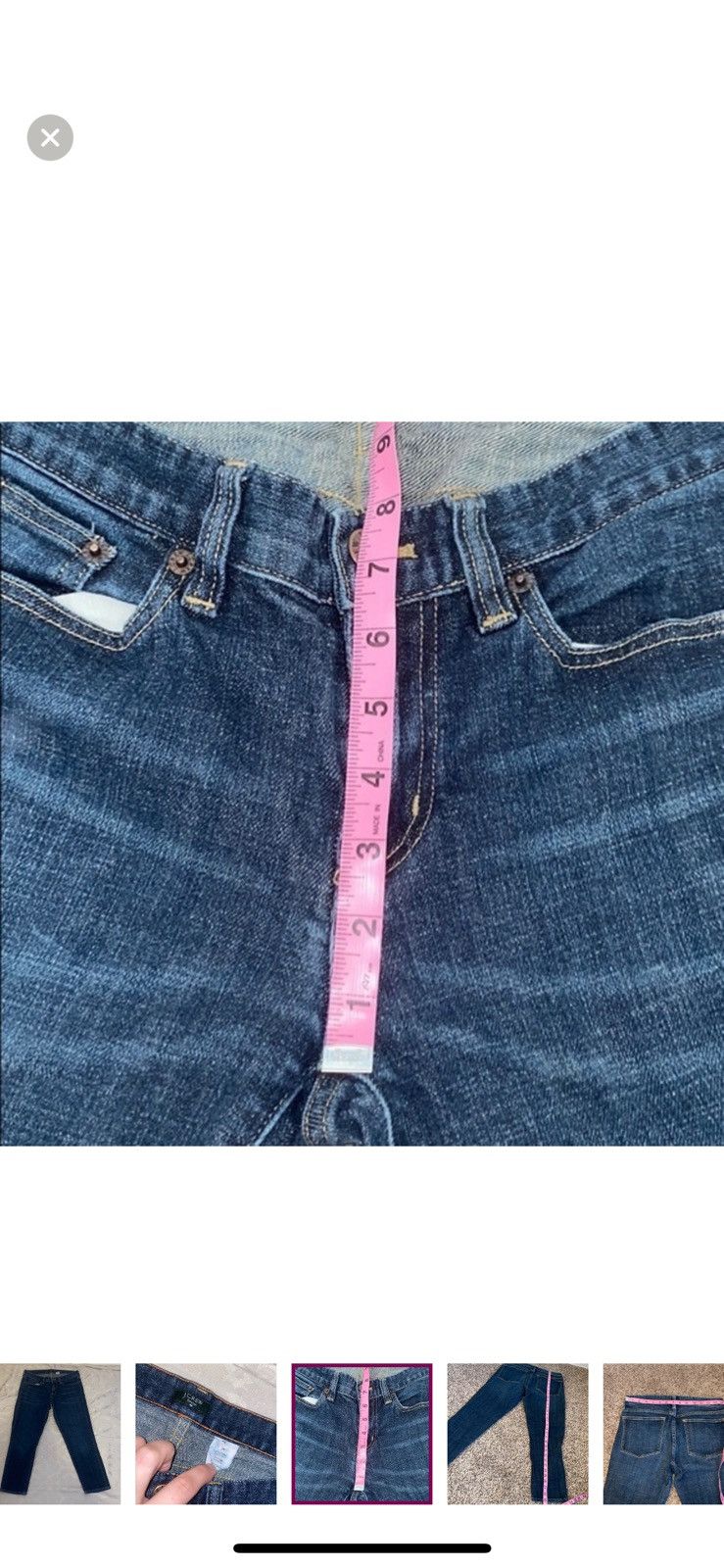 J.Crew J. Crew ankle slimy jeans size 29 Size 29" - 3 Thumbnail