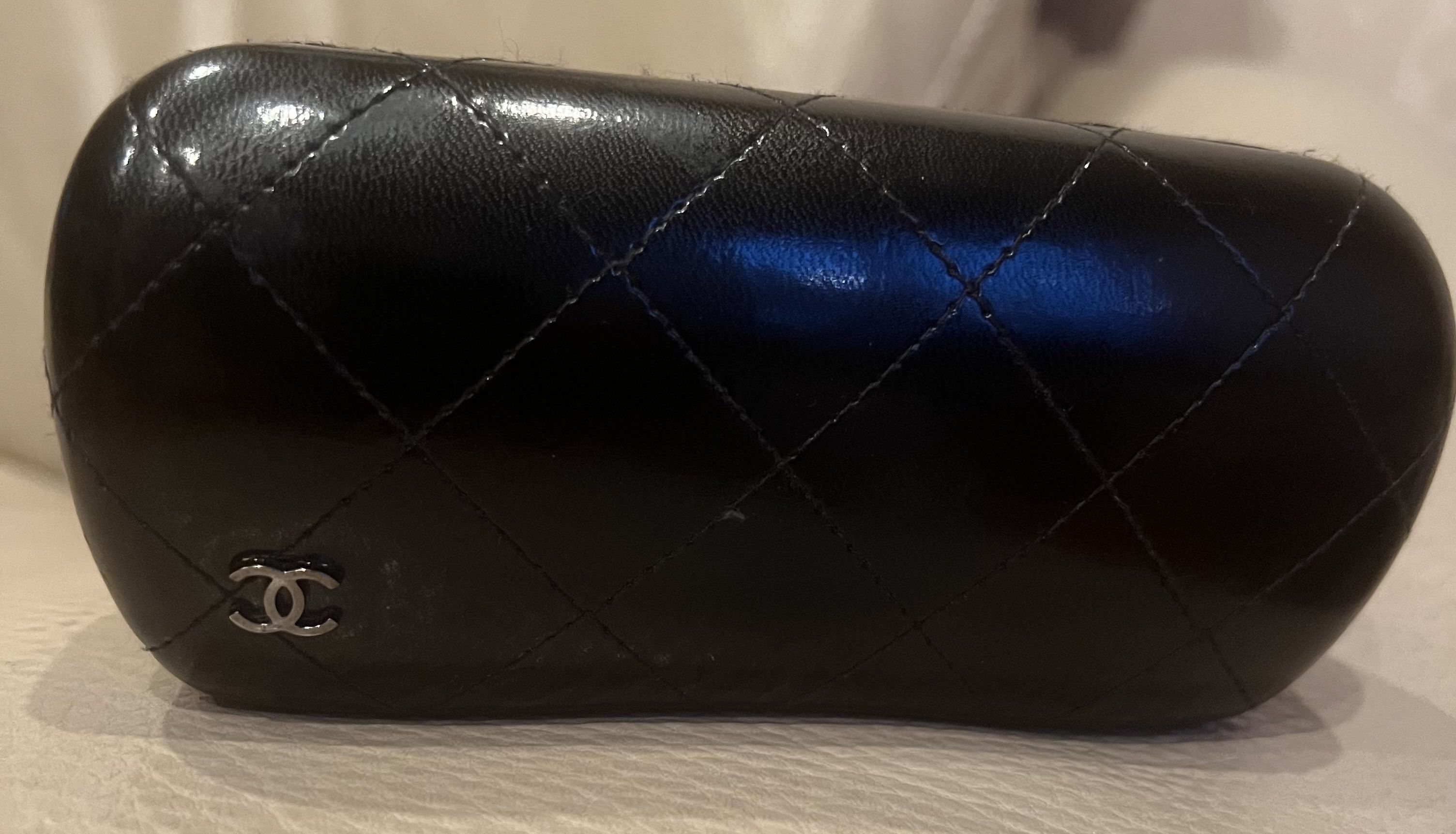 Chanel Pre Owned Chanel Tortoise Shell Lambskin Leather Quilted Size ONE SIZE - 4 Thumbnail