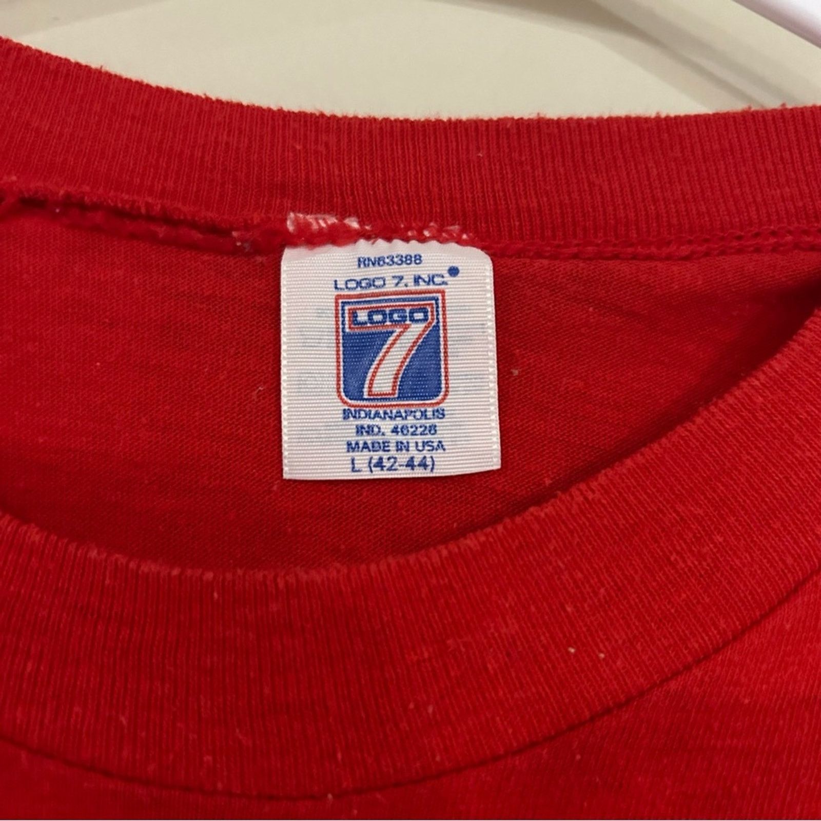 Logo 7 Vintage Indiana Hoosiers Shirt Size US M / EU 48-50 / 2 - 3 Thumbnail