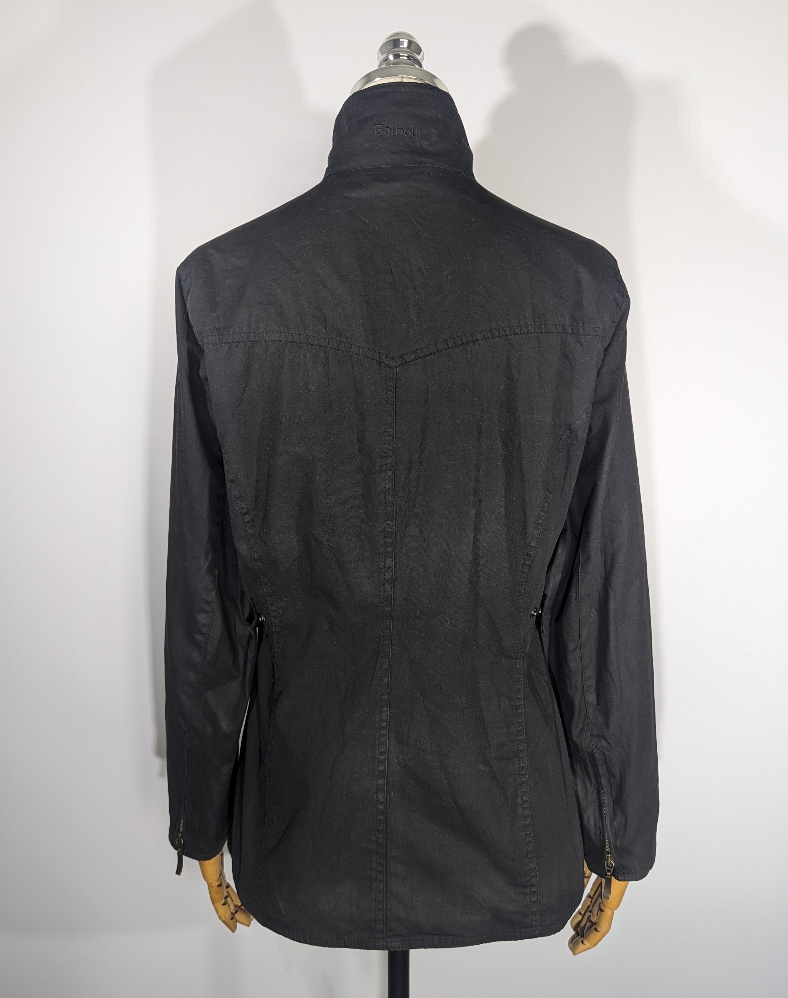 Barbour Barbour Flyweight Wax Utility Jacket Waxed Cotton England Size S / US 4 / IT 40 - 7 Thumbnail