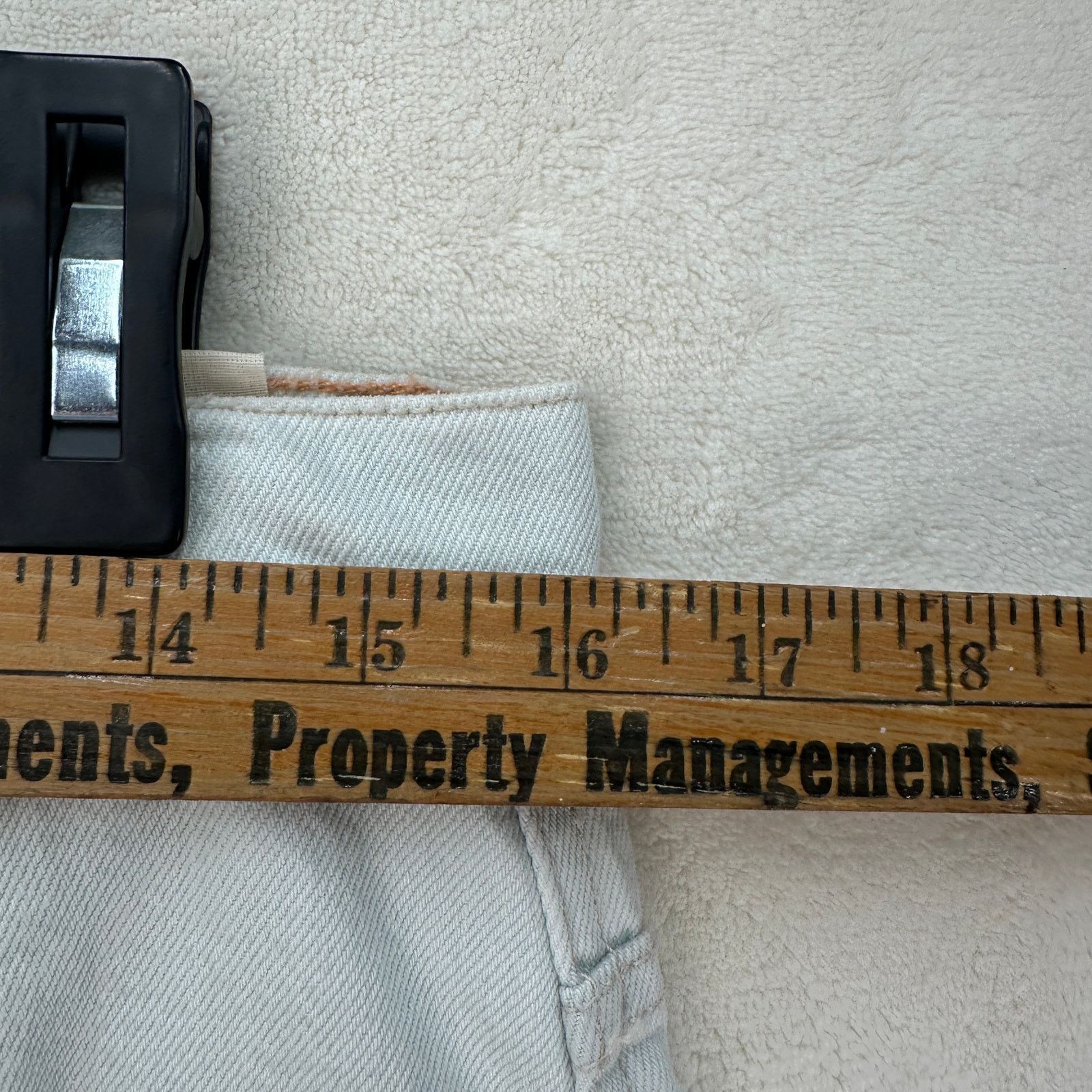Free People FREE PEOPLE SIZE 25 WE THE FREE LIGHT WASH WIDE LEG CROPPED Size 25" / US 0 / IT 36 - 4 Thumbnail
