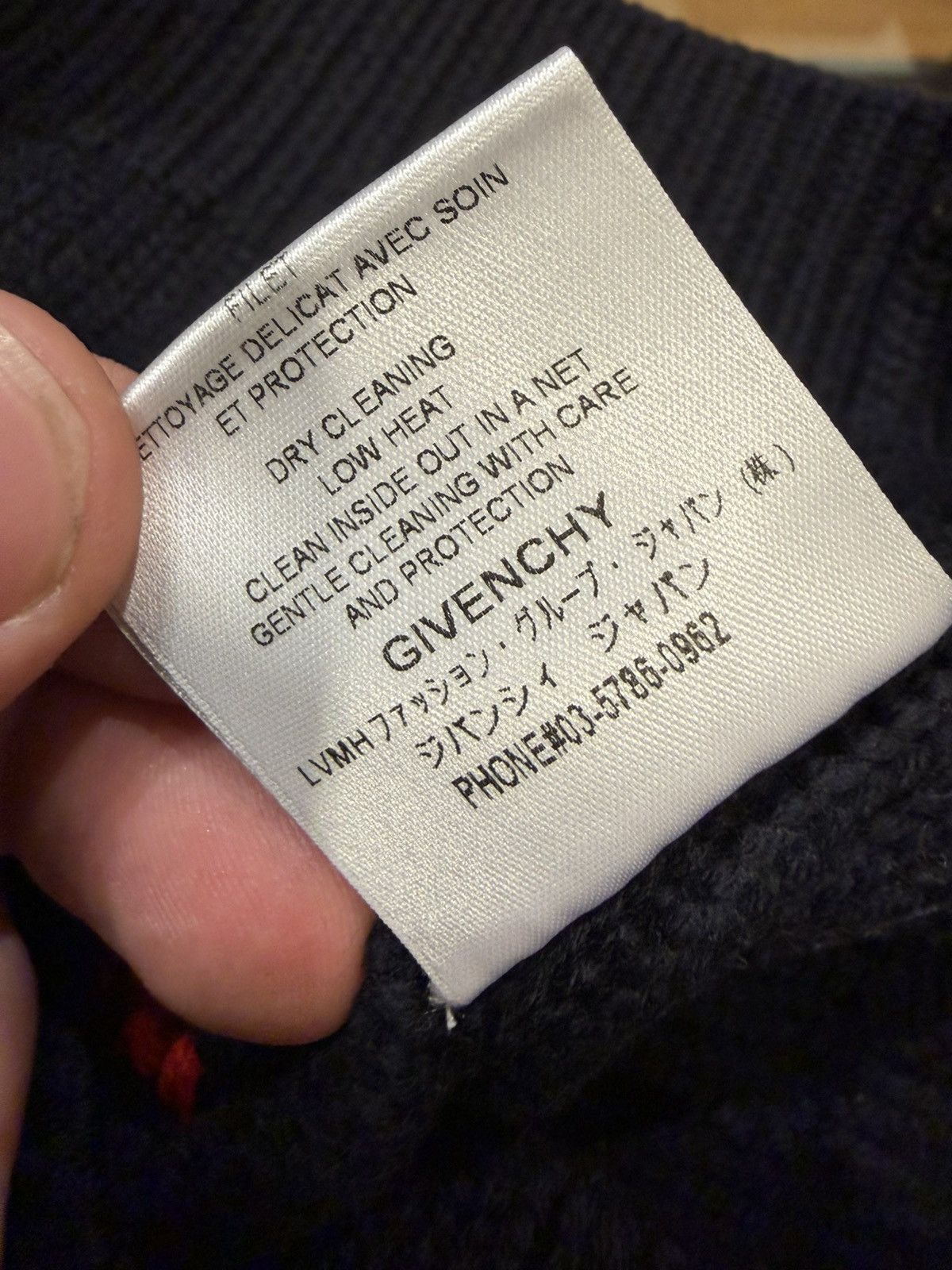 Givenchy Givenchy Letters Knit Sweater Size US M / EU 48-50 / 2 - 5 Thumbnail