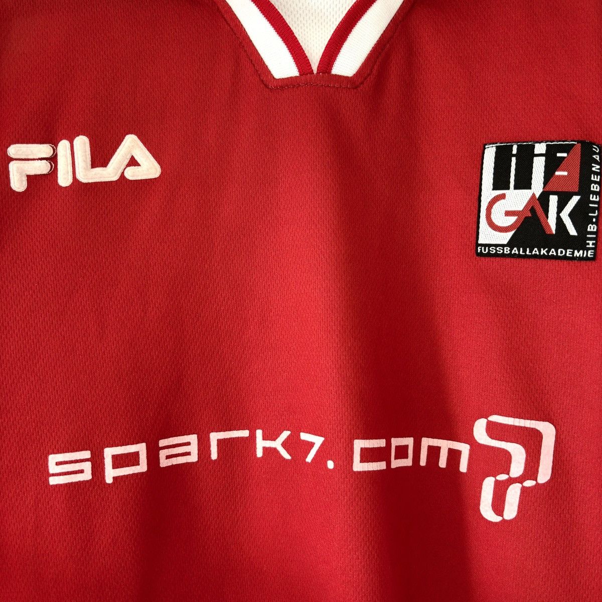 Fila × Vintage 2001 2002 Grazer AK Austria Fila Match Issue Soccer Jersey Size US L / EU 52-54 / 3 - 3 Thumbnail