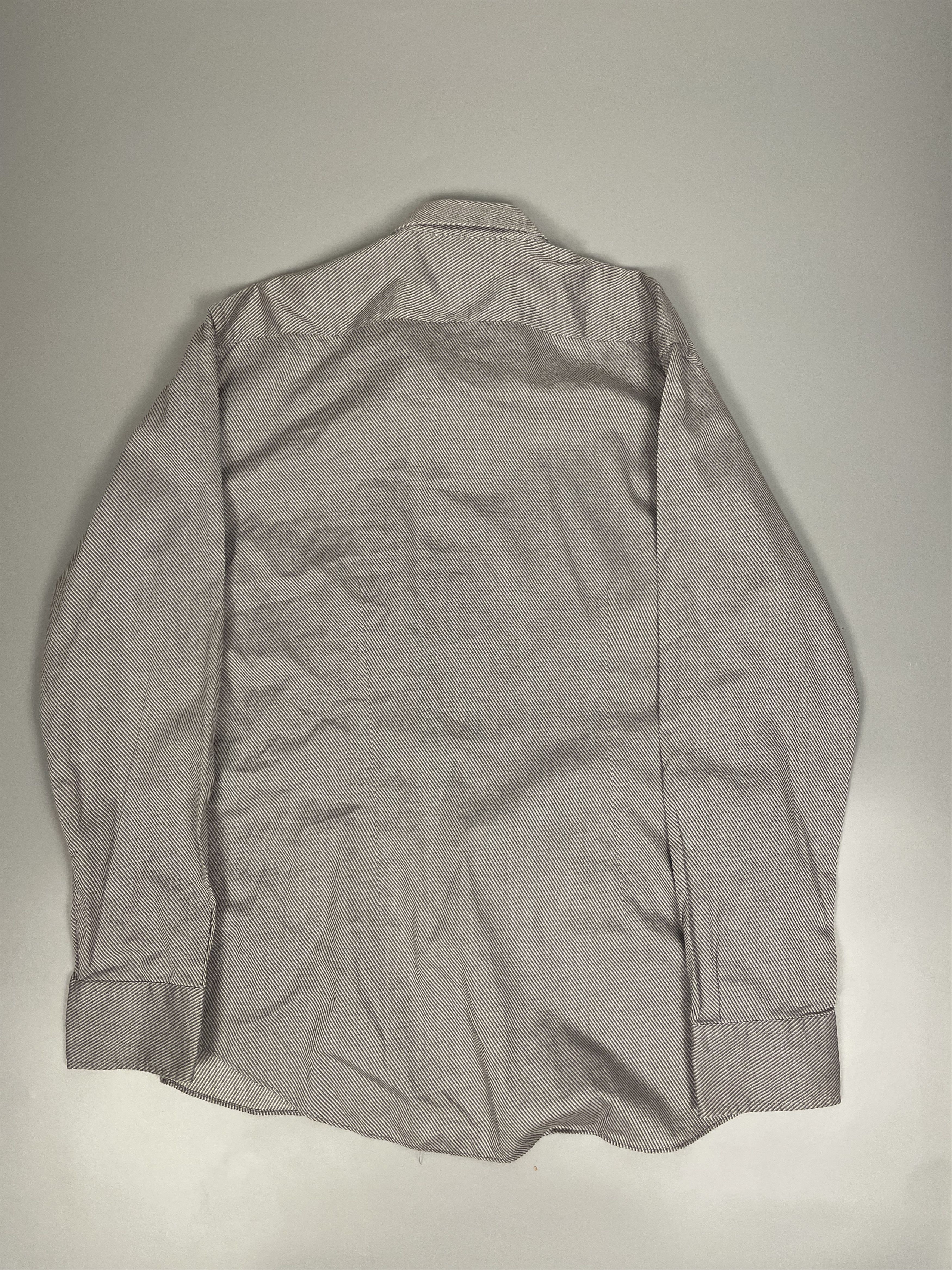 Versace VERSACE CLASSIC VINTAGE STRIPED FORMAL SHIRT Size US L / EU 52-54 / 3 - 2 Thumbnail