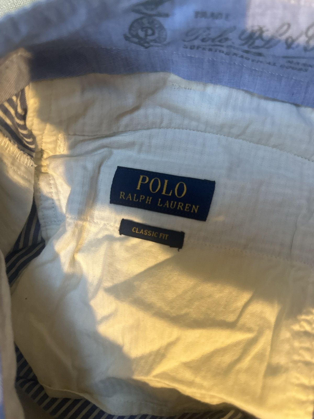 Polo Ralph Lauren Polo Ralph Lauren Vintage Pinstripes Size US 34 / EU 50 - 2 Thumbnail