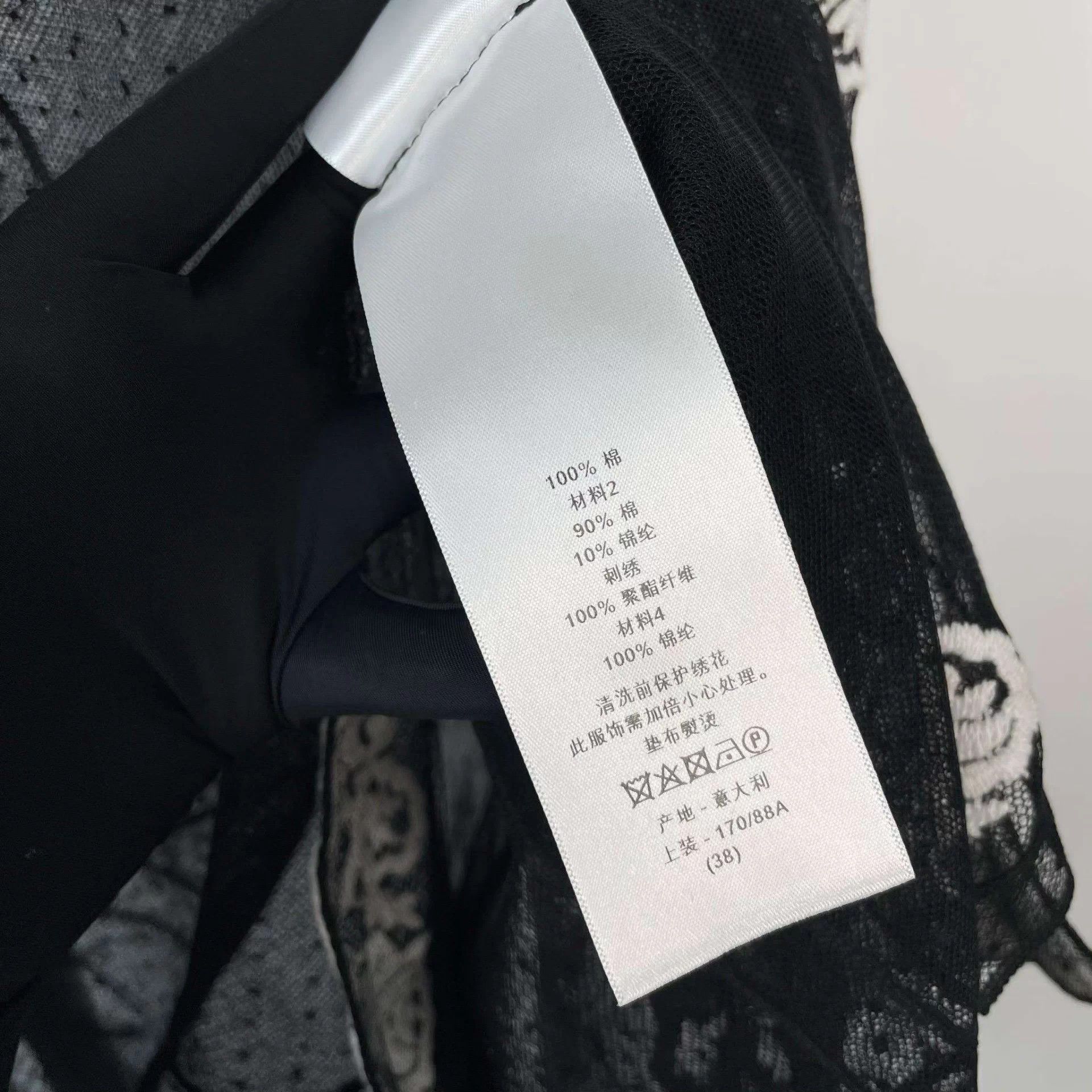 Dior Dior Black Tulle Shirt 38 Size S / US 4 / IT 40 - 5 Thumbnail
