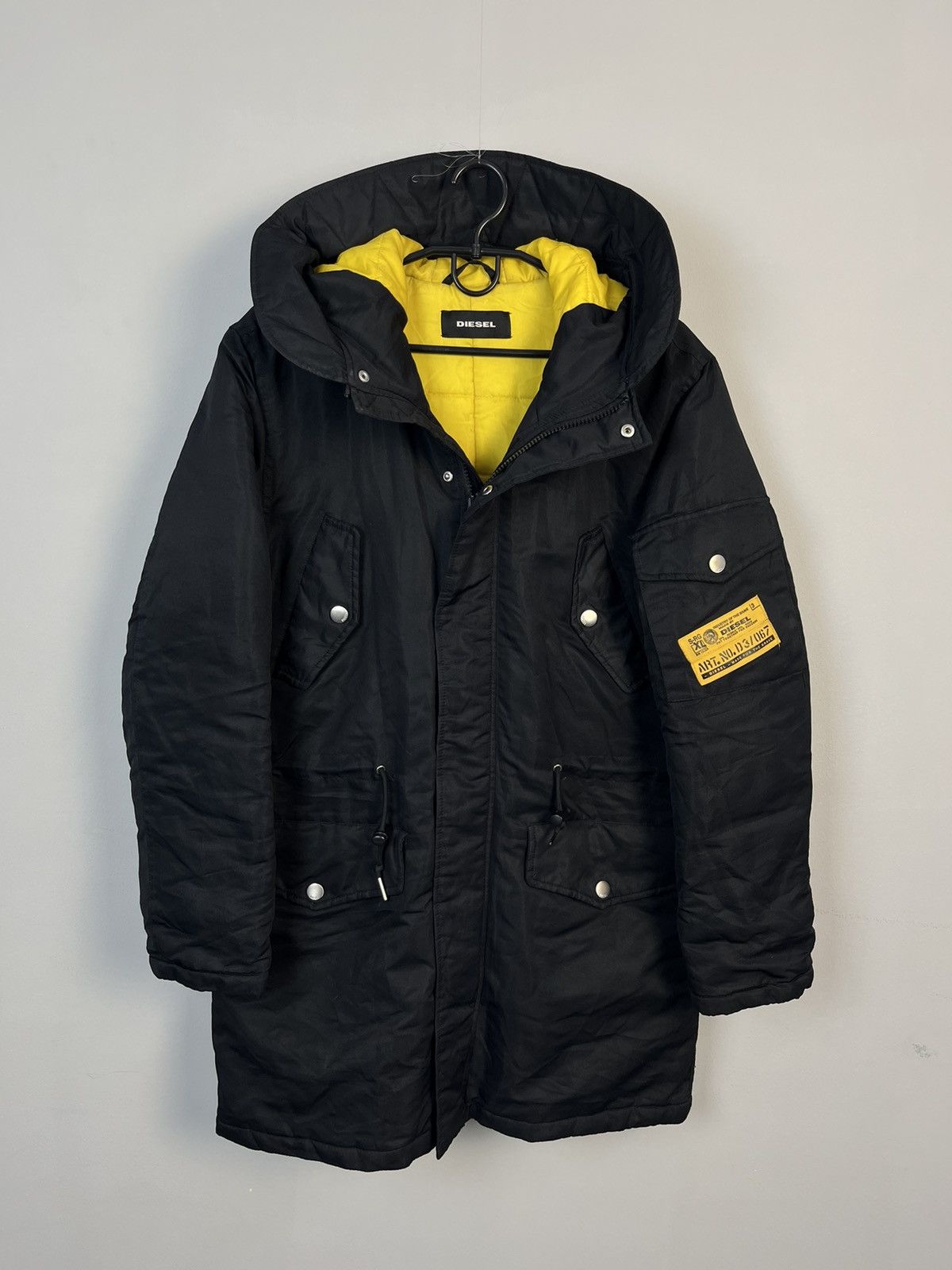 Diesel Diesel Nylon Pockets Parka Hooded Jacket Size US M / EU 48-50 / 2 - 1 Thumbnail