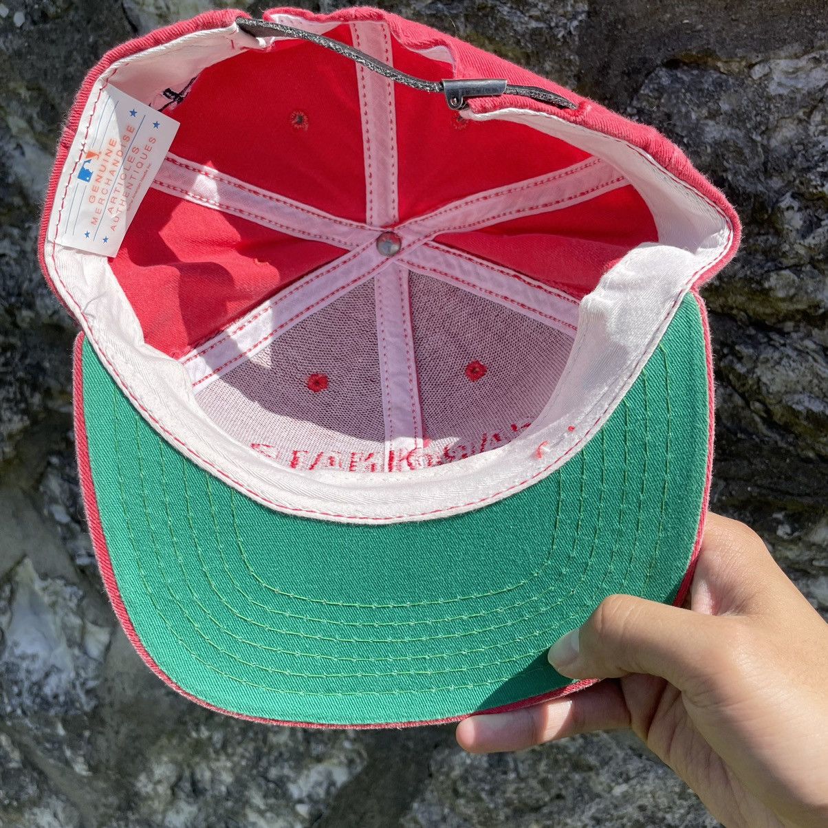 American Needle Vintage St Louis Cardinals MLB American Needle Strapback Hat Size ONE SIZE - 4 Thumbnail