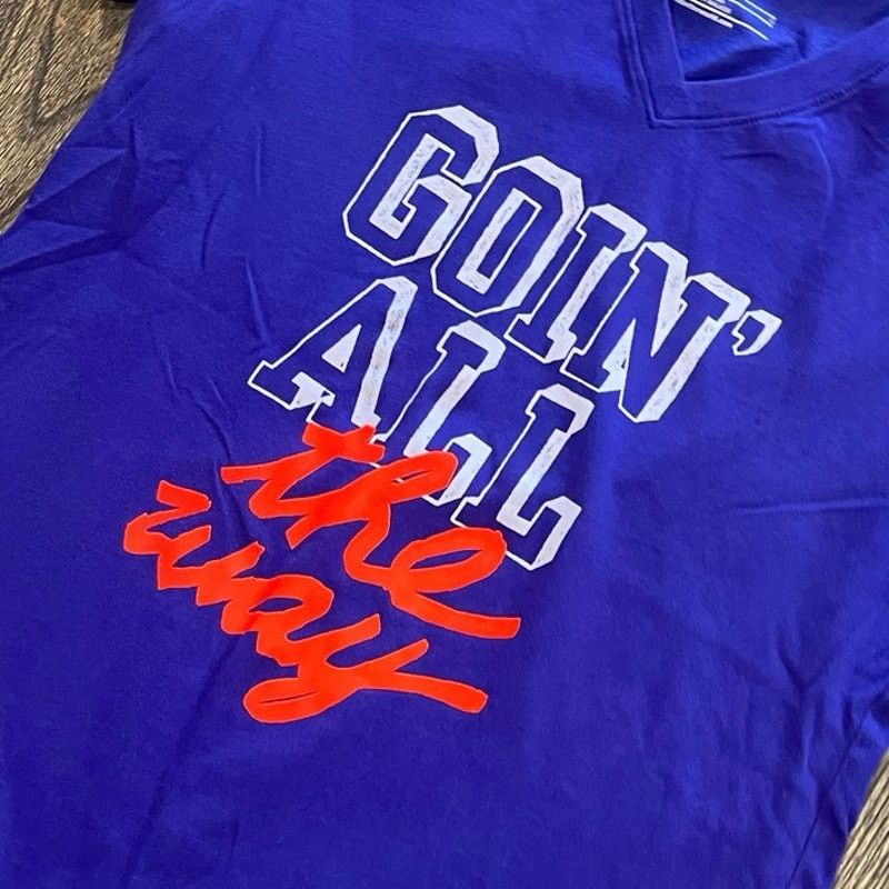 Nike Nike Dri-Fit T-Shirt V-Neck Short Sleeve Slim Fit Purple L Size L / US 10 / IT 46 - 2 Thumbnail