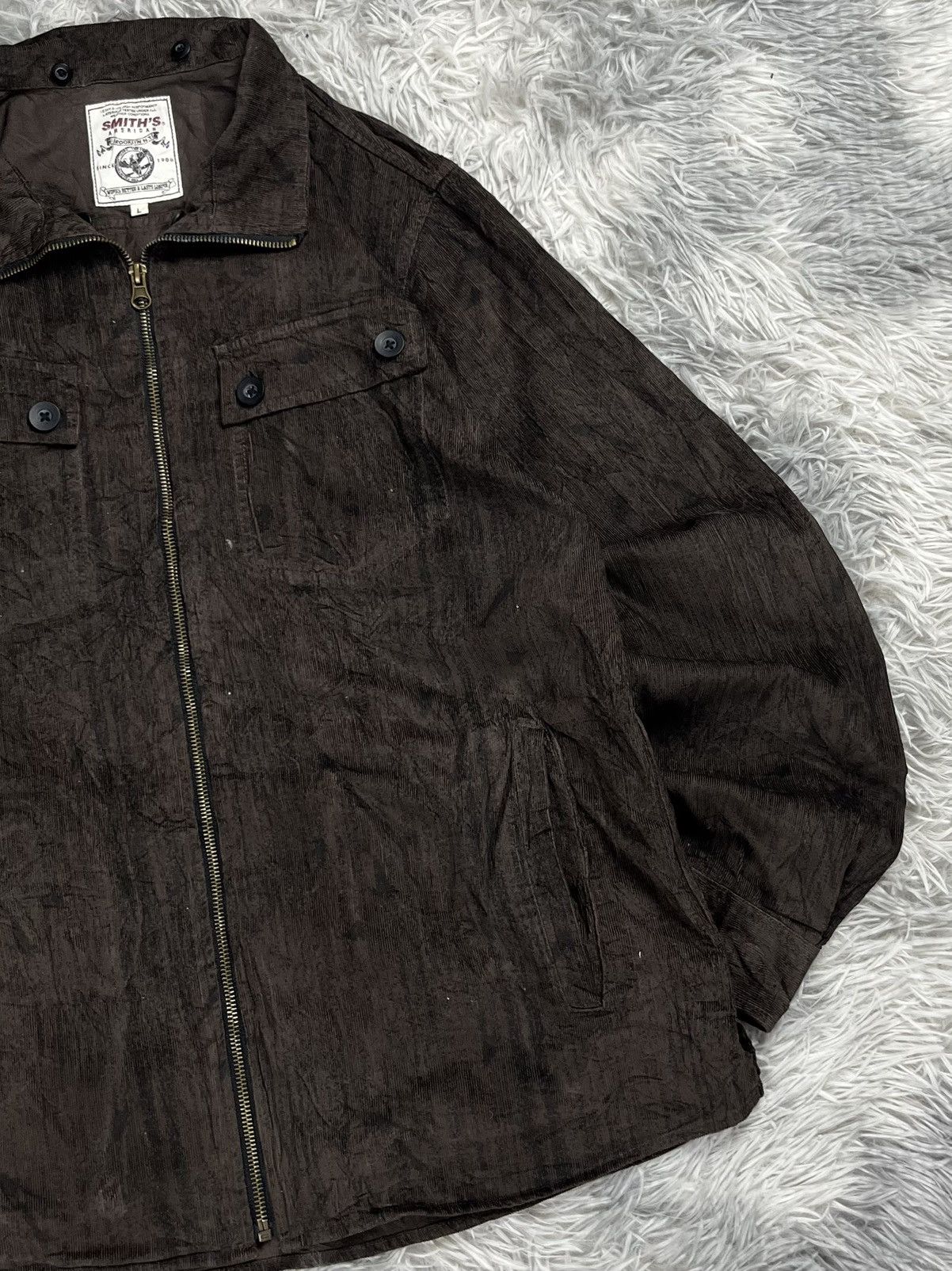 Smith's American Vintage Smith‘s American Corduroy Zipper Jacket Size US L / EU 52-54 / 3 - 3 Thumbnail