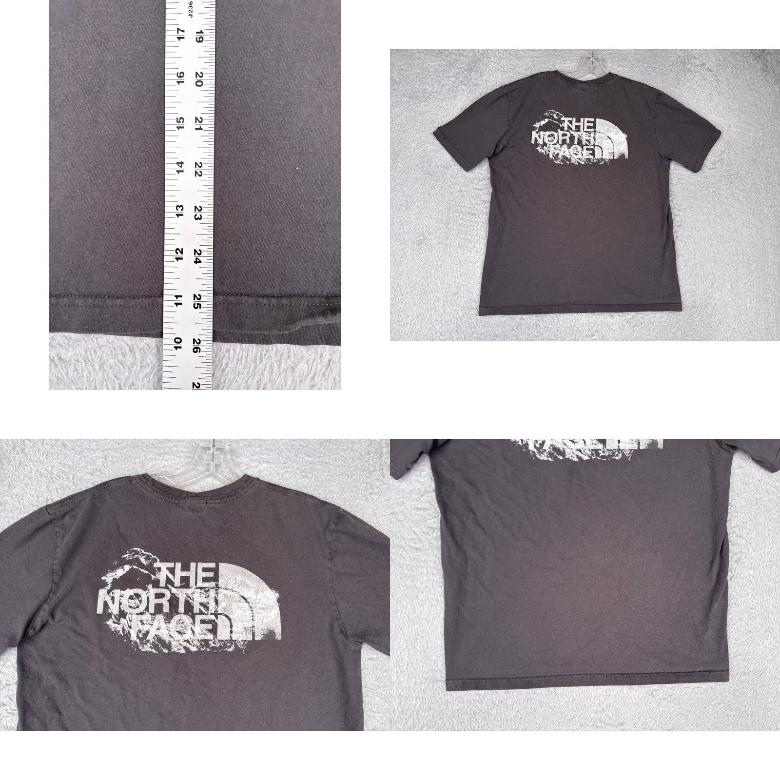 The North Face VINTAGEThe North Face Shirt Men Medium Gray Short Sleeve Crew Neck Cotton Blend READ Size US M / EU 48-50 / 2 - 9 Thumbnail