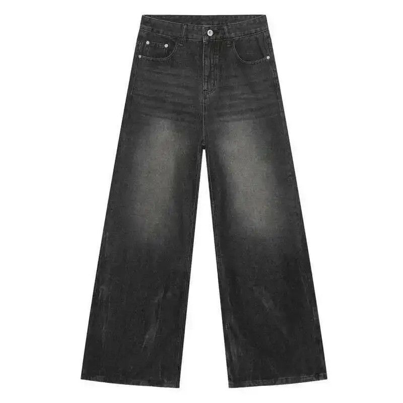 Jean Vintage Worn-Out Black Denim Jeans Size US 32 / EU 48 - 6 Thumbnail