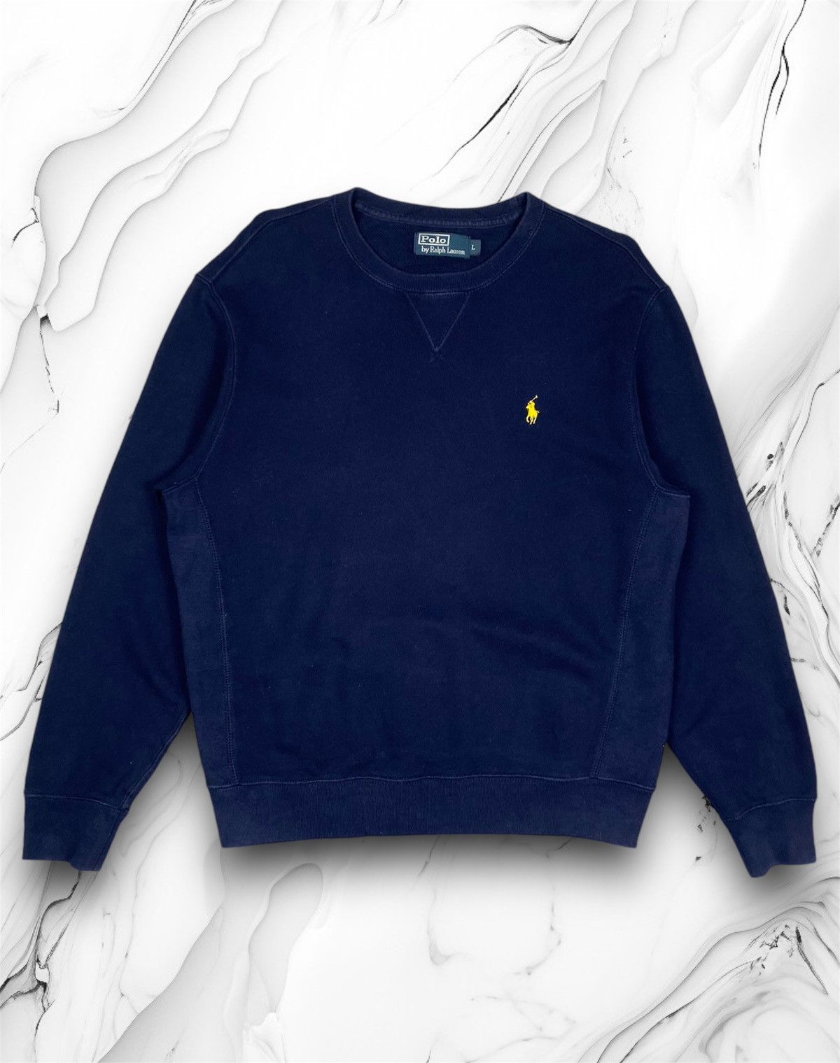 Polo Ralph Lauren Vintage Polo Ralph Lauren Basic Sweatshirt Size US L / EU 52-54 / 3 - 1 Thumbnail