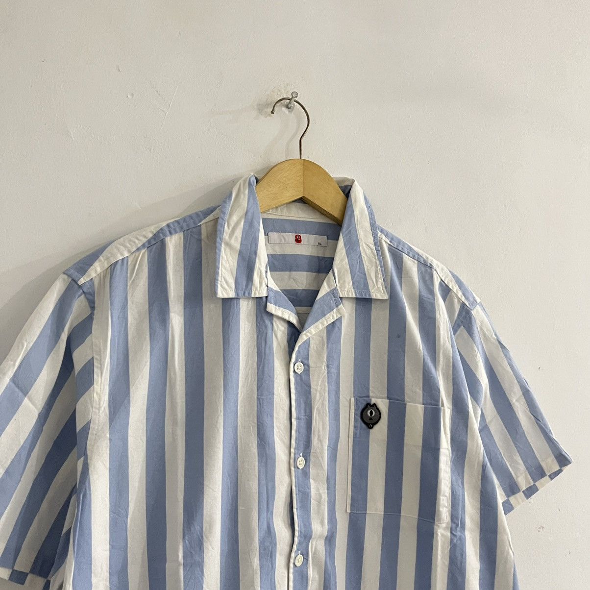 Japanese Brand Uknown - Striped Iconic Shirt Size US XL / EU 56 / 4 - 3 Thumbnail