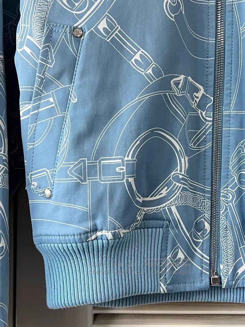 Hermes Hermes Women's flight jacket Size XXS / US 00 / IT 34 - 6 Thumbnail