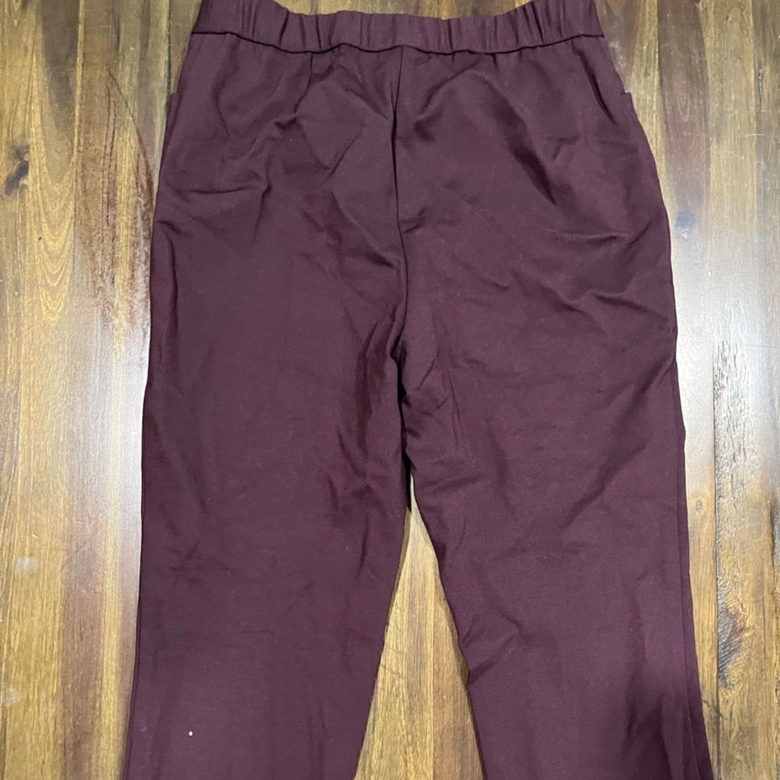 Vintage J. Jill Essential Pure Slim-Leg Pants Dark Plum Size XS Size 23" - 8 Thumbnail