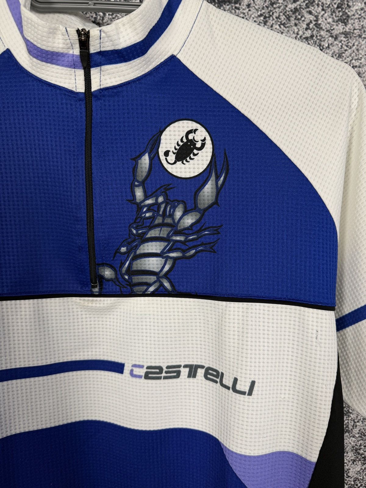 Vintage Castelli 1/4 Zip Cycling Jersey Vintage Bike Shirt Size M Size US M / EU 48-50 / 2 - 6 Thumbnail