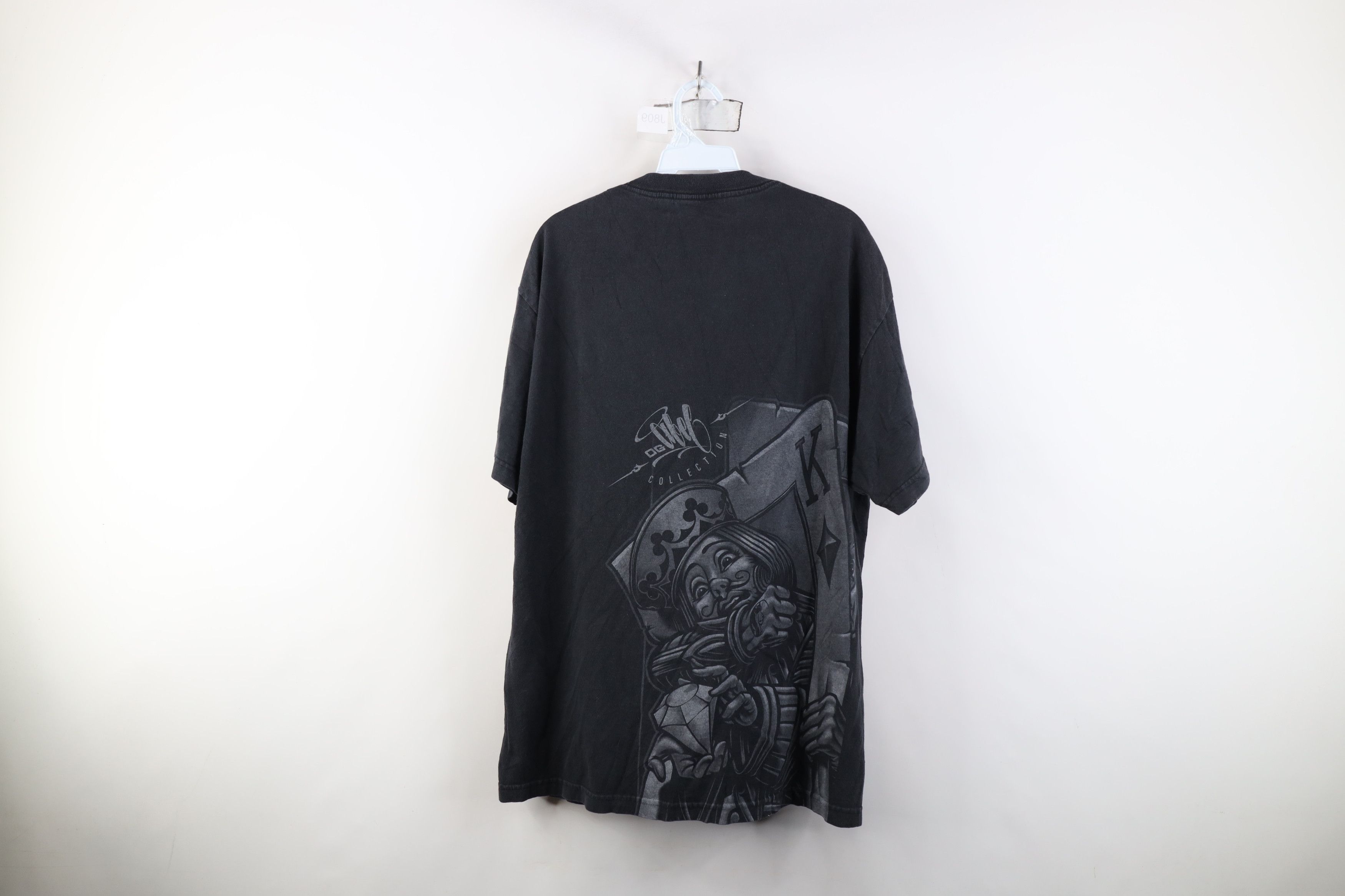 Vintage Vintage Y2K Streetwear Hustle Poker Cards Diamond T-Shirt Size US L / EU 52-54 / 3 - 13 Thumbnail
