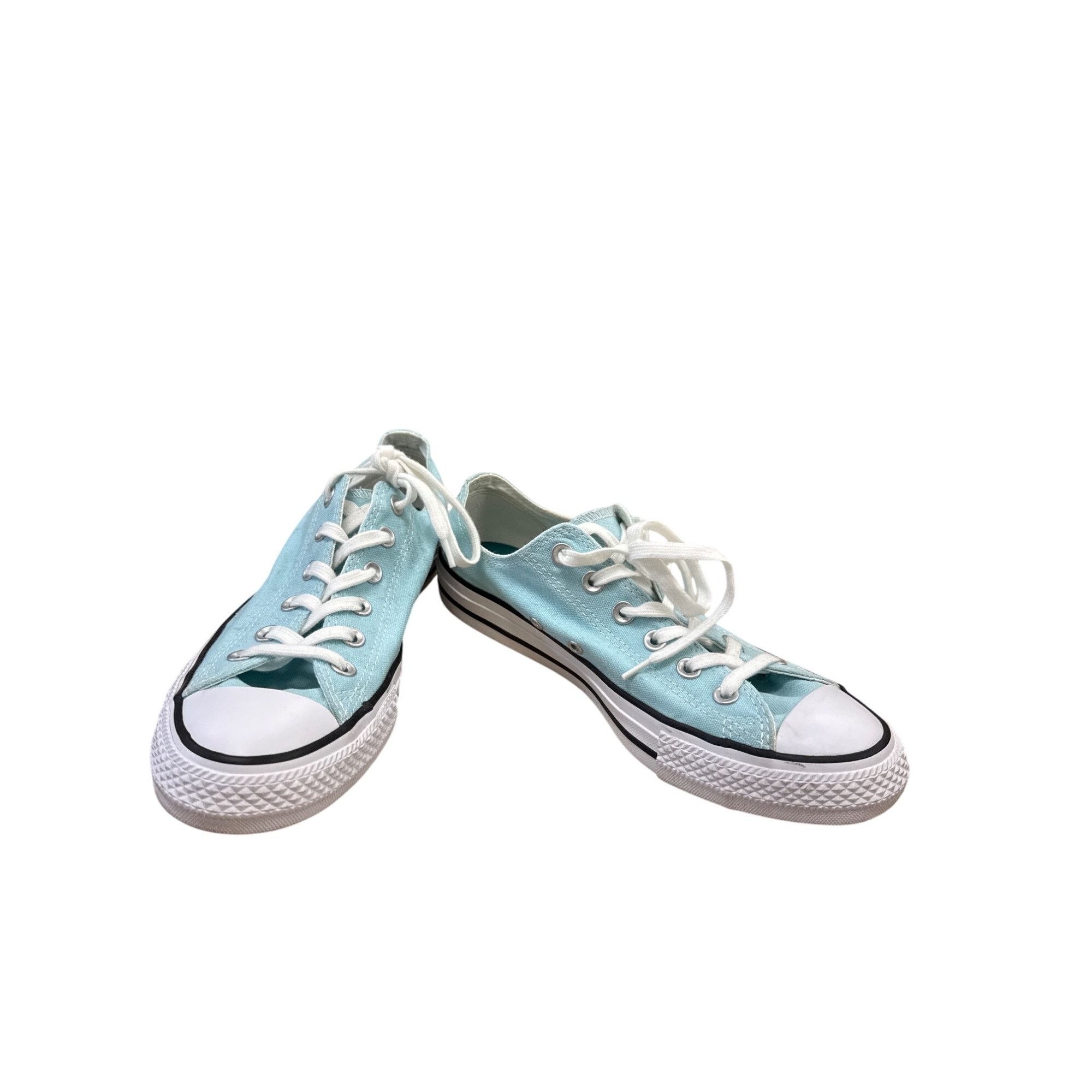 Converse Converse All Star Mens Low Top Sneakers Pale Green Canvas Si Size US 9 / EU 42 - 1 Thumbnail