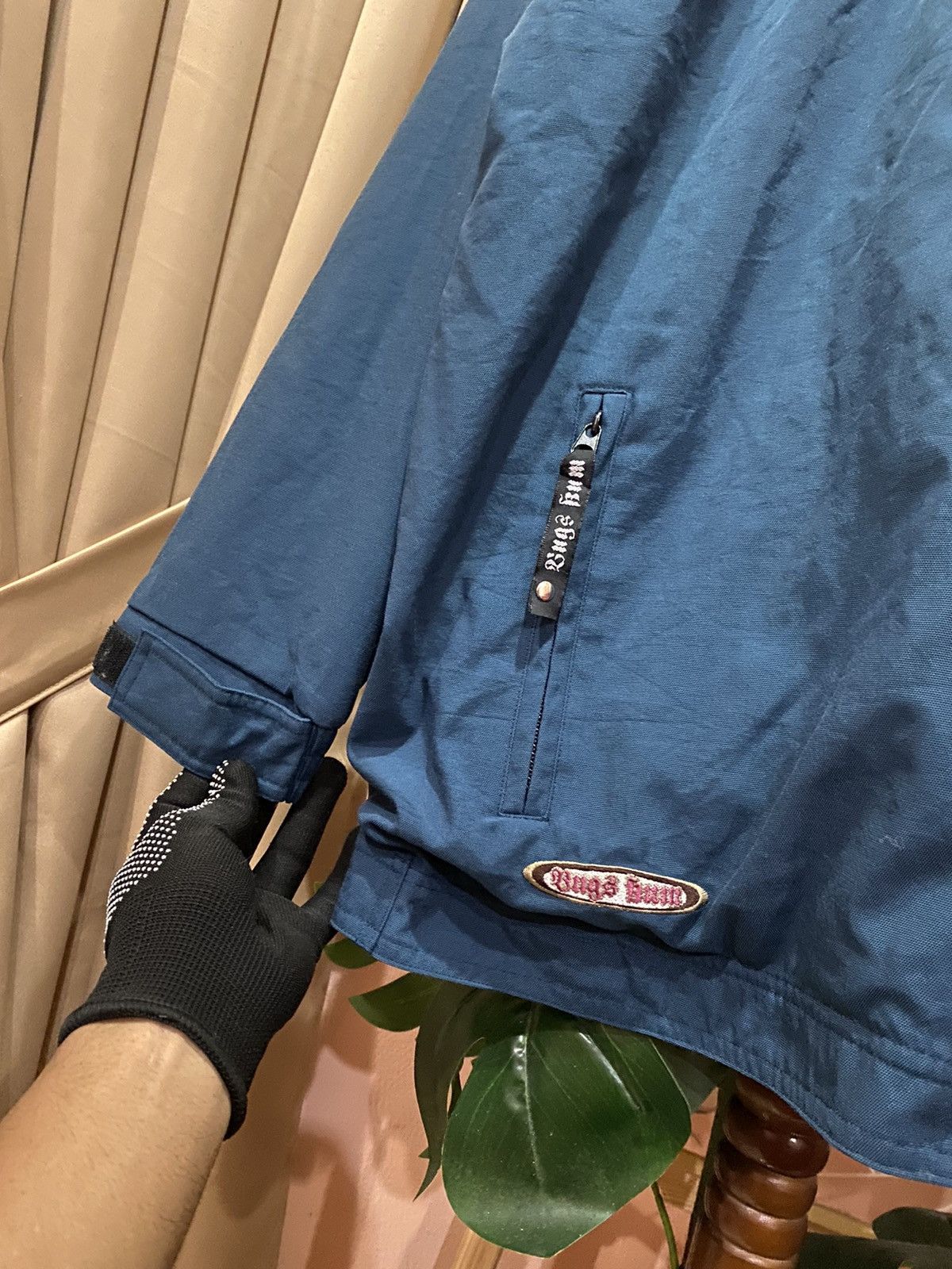 Other Bugs Bum Track Jacket - Retro Blue Striped Zip-Up - Unisex Size US M / EU 48-50 / 2 - 7 Thumbnail