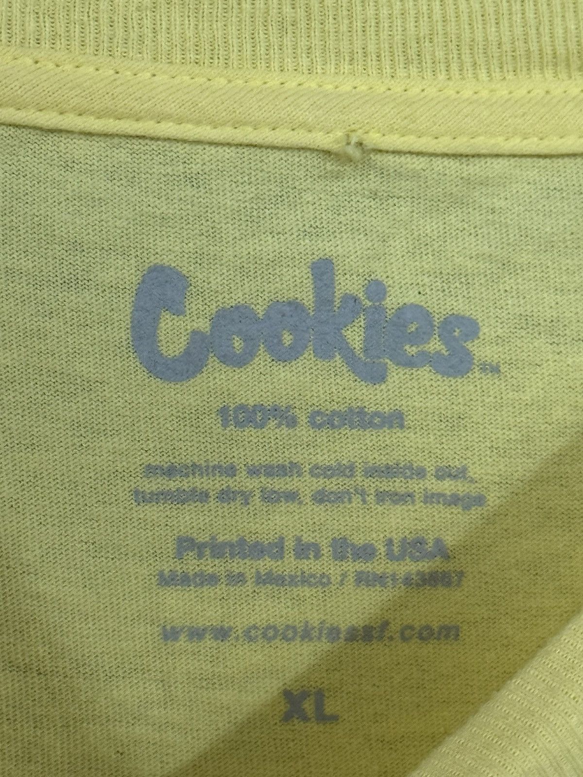 Cookies Cookies Weed Palm Tree Aloha Floral Logo Tee Yellow XL Size US XL / EU 56 / 4 - 3 Thumbnail