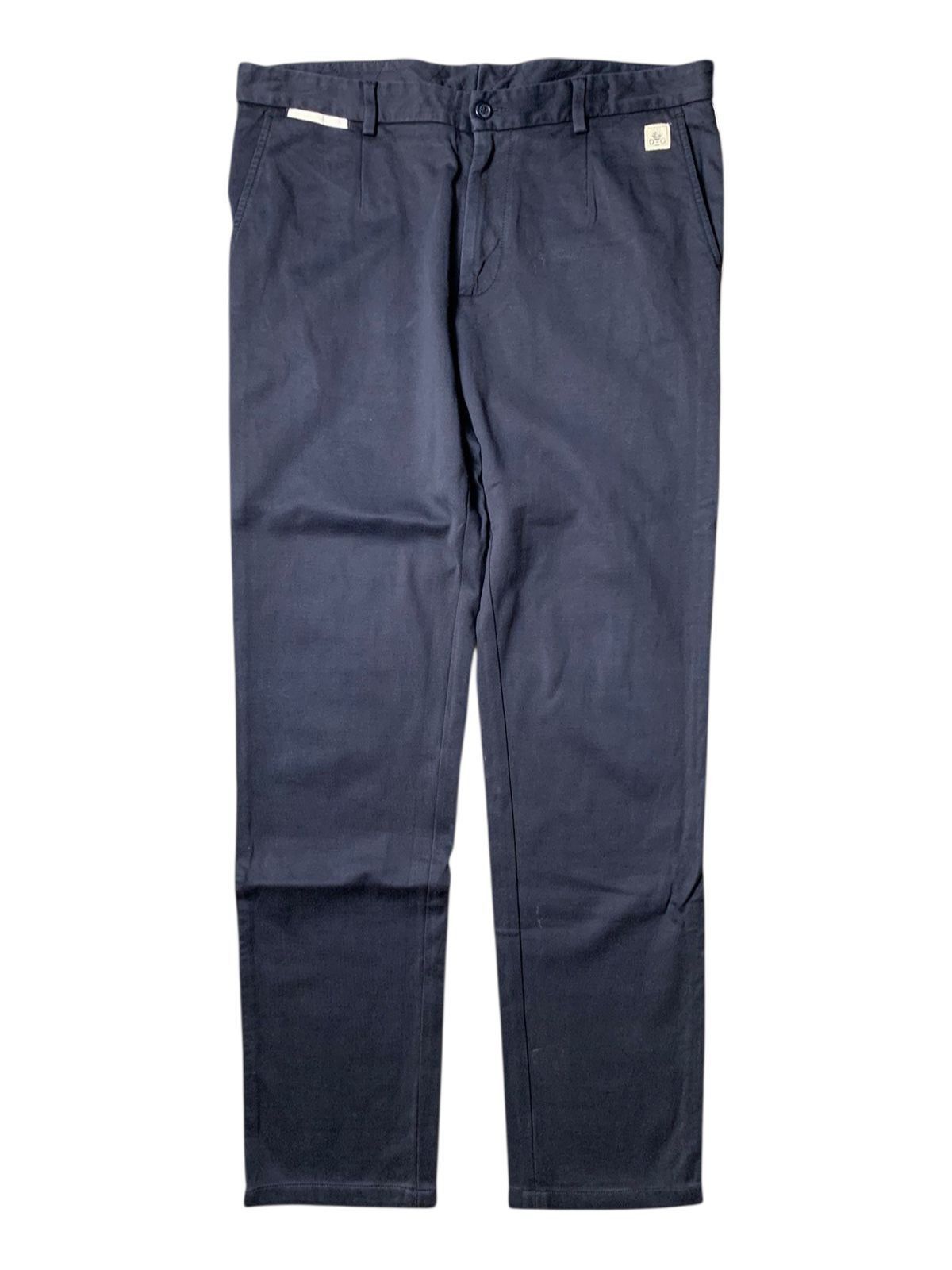 Dolce & Gabbana 2000s Dolce & Gabbana Casual White Line Trousers Size US 33 - 1 Thumbnail