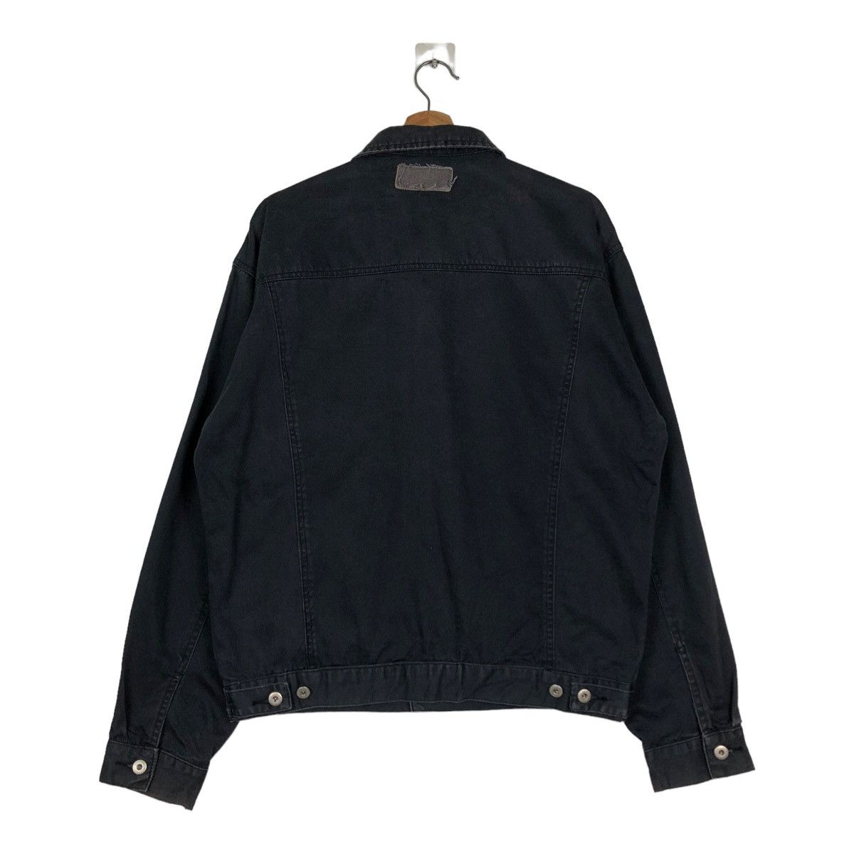 Quiksilver 🔥VINTAGE 90’s CROPPED BIKER JACKET QUICKSILVER CARGO Size US L / EU 52-54 / 3 - 8 Thumbnail