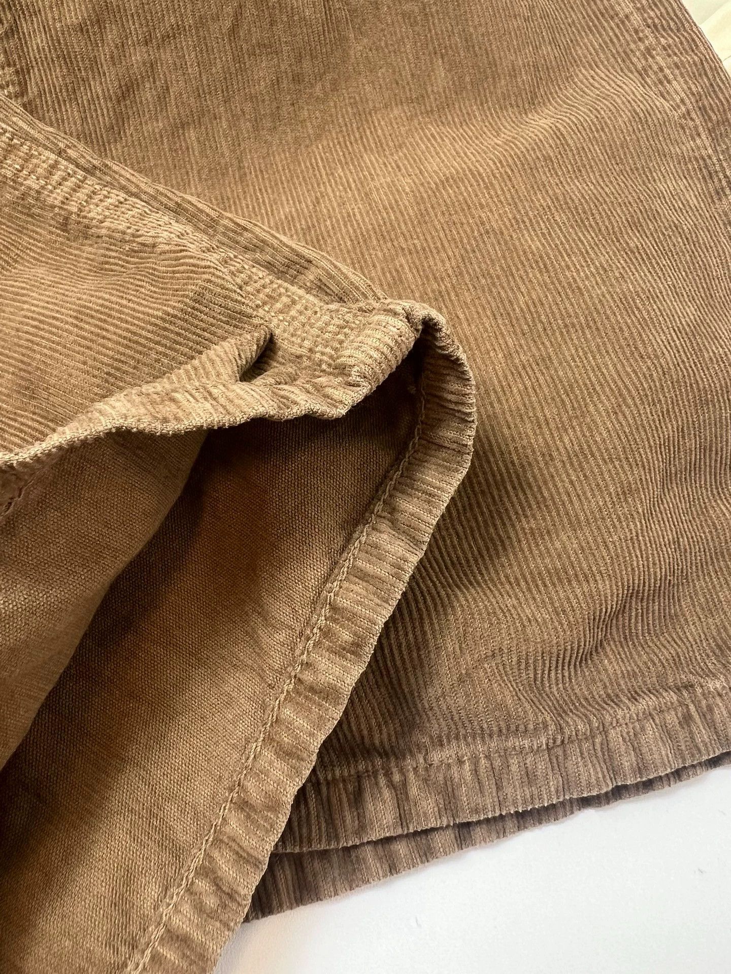 Saint Laurent Paris SLP 24ss 28 Khaki Corduroy Wide Leg Jeans Size US 28 / EU 44 - 3 Thumbnail
