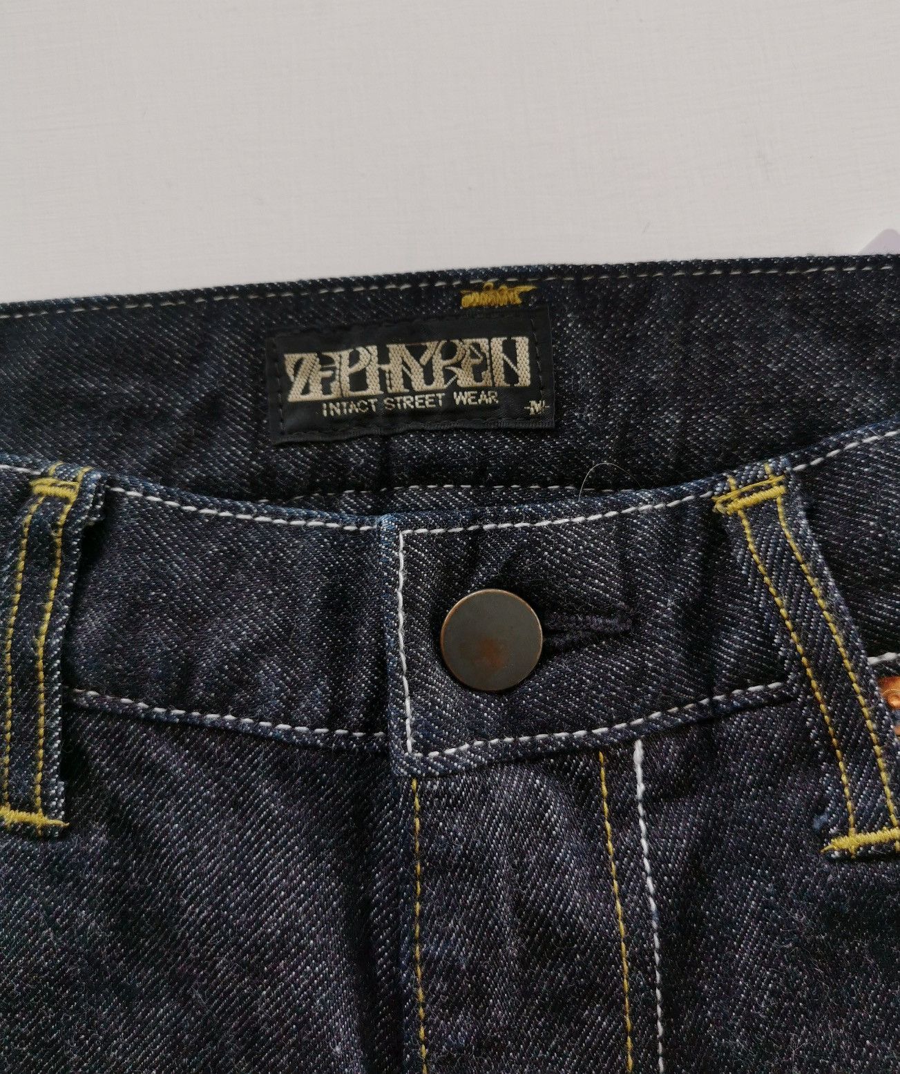 Zephyr Zephyren Japan Distressed Jogger 3q Jeans Size US 31 - 5 Thumbnail