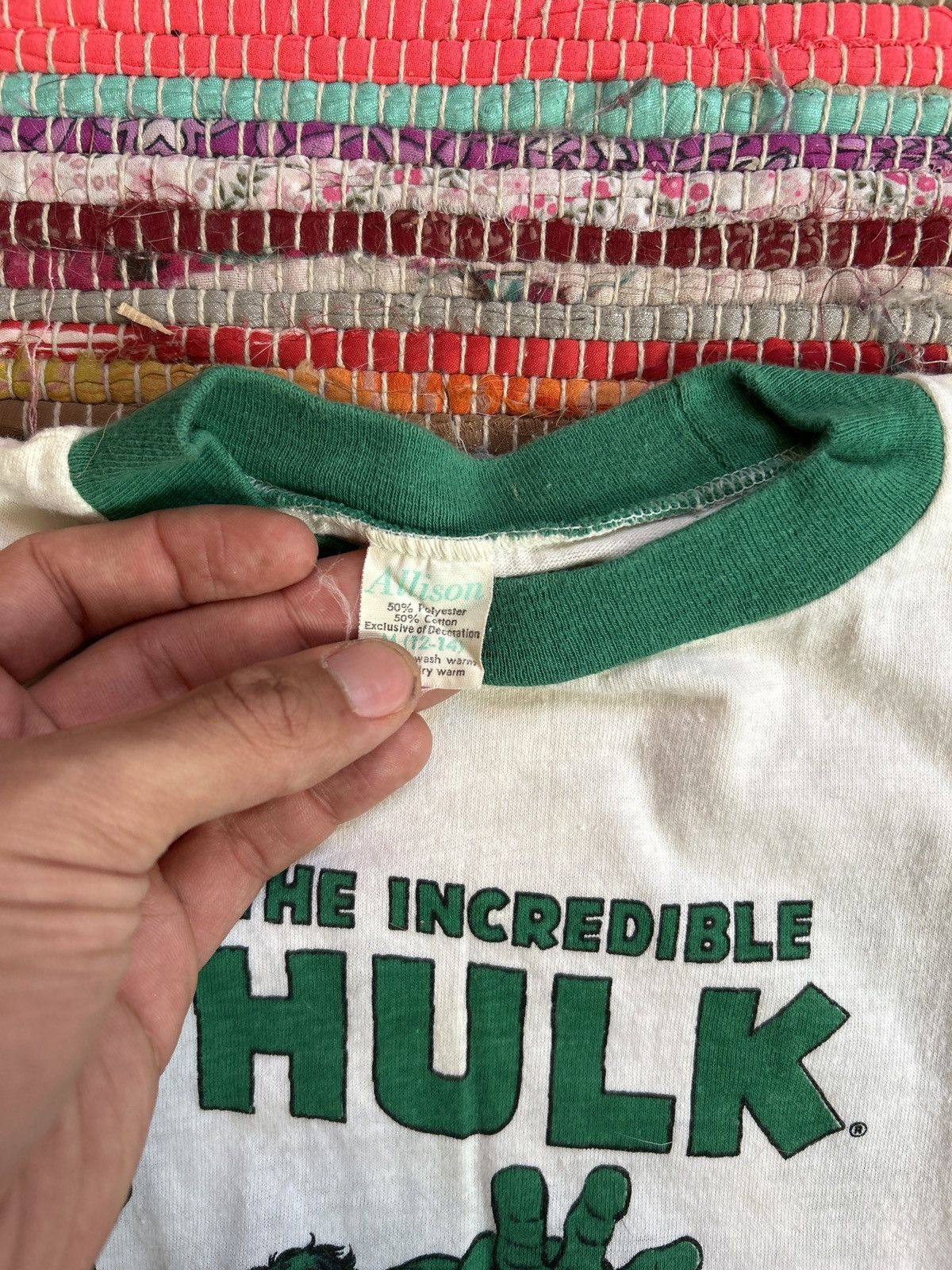 Vintage Vintage 1975 Marvel Baby T Shirts Size M 10-12 Size US XXS / EU 40 - 3 Thumbnail