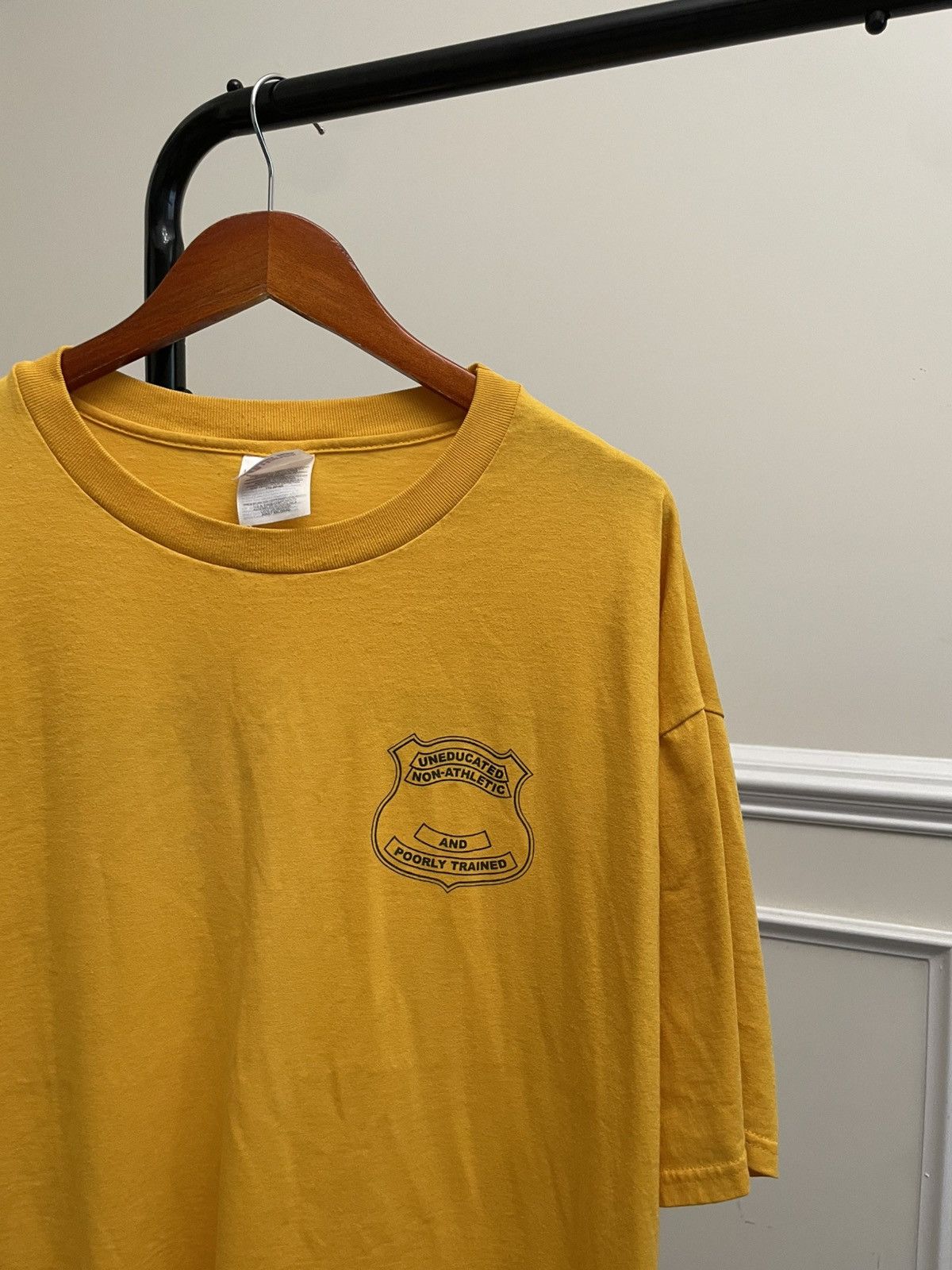 Vintage Vintage 90s Art Graphic Tee Unsoundrags Hanes Size US XXL / EU 58 / 5 - 1 Thumbnail