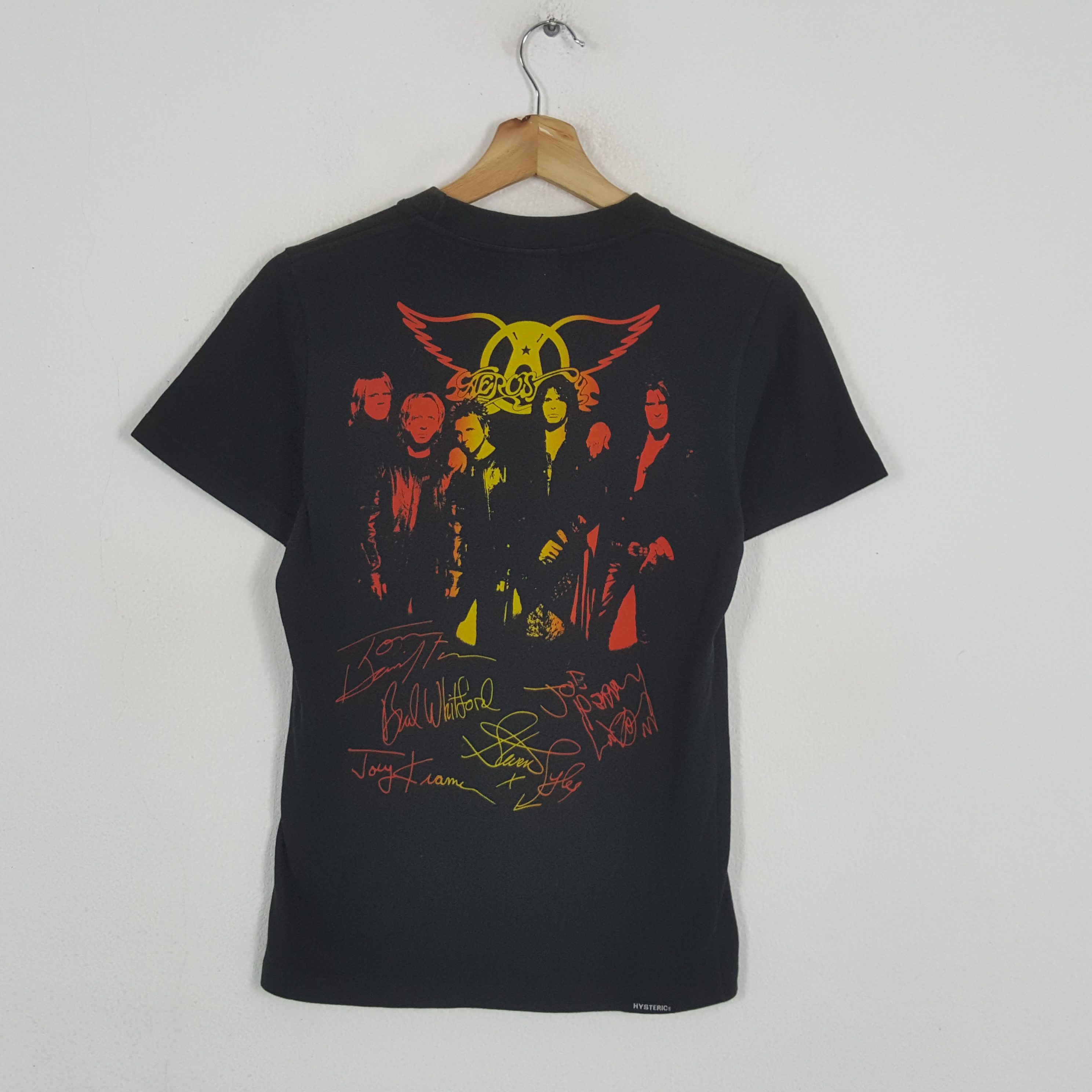 Hysteric Glamour × Japanese Brand × Vintage Vintage HYSTERIC GLAMOUR x Aerosmith Rock Band T-Shirt Size US XS / EU 42 / 0 - 1 Thumbnail