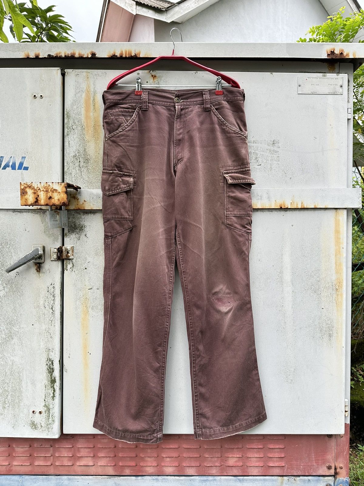 Vintage 👹Vintage THRASHED Vice United Cargo Pants Size US 32 / EU 48 - 2 Thumbnail