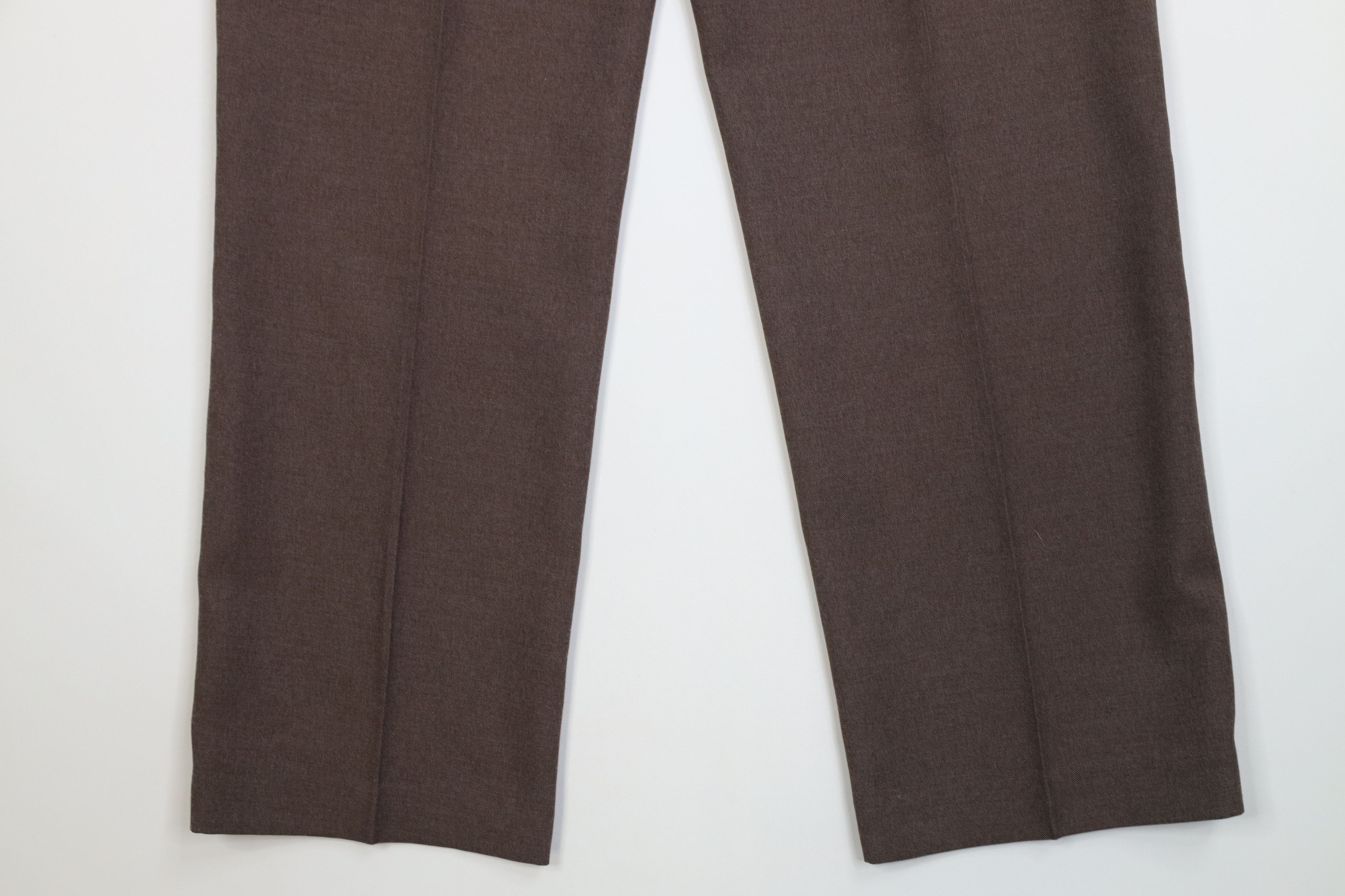 Vintage Vintage 70s Streetwear Wool Blend Wide Leg Chino Pants USA Size US 34 / EU 50 - 13 Thumbnail